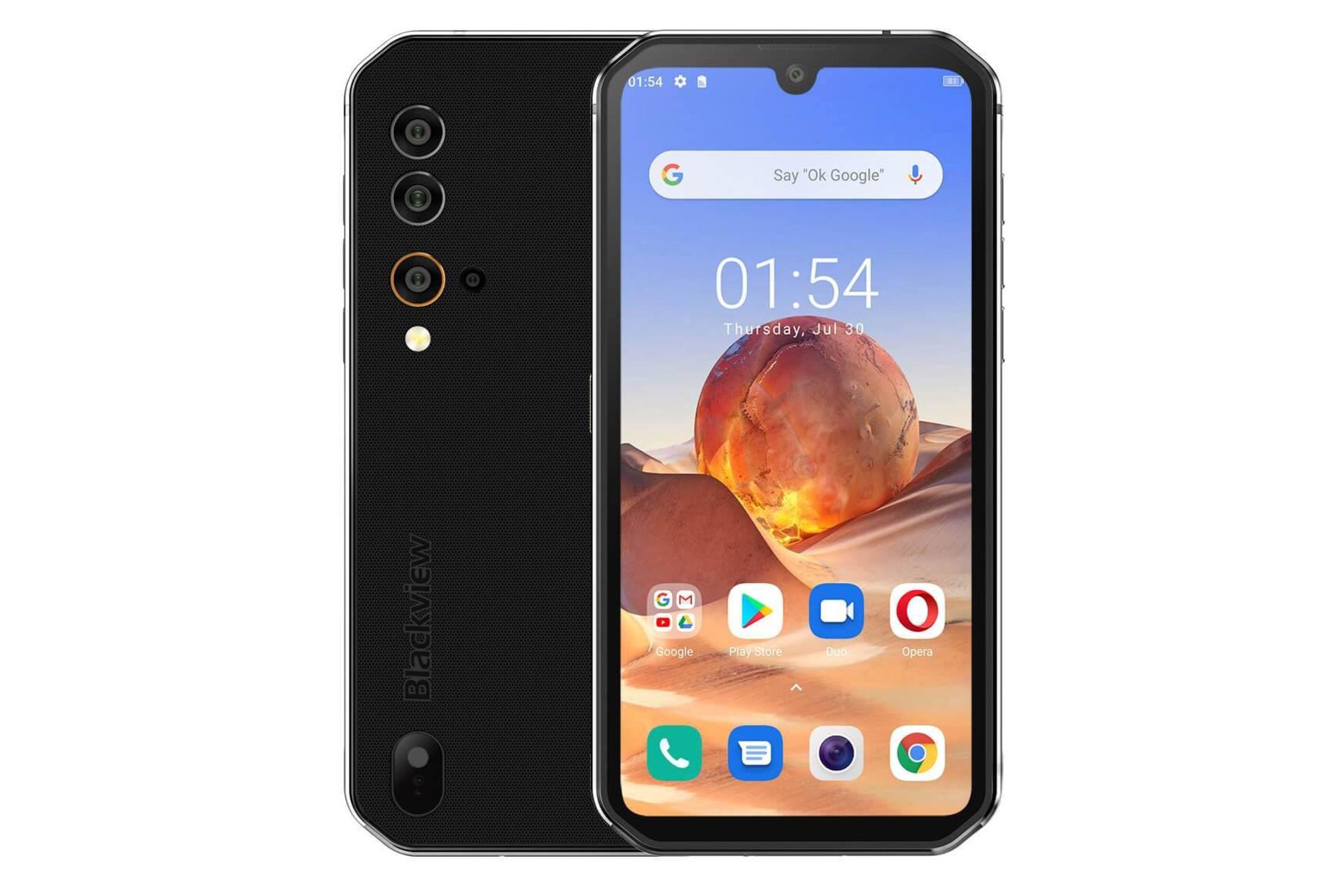 گوشی موبایل بلک ویو Blackview BV9900E نقره ای