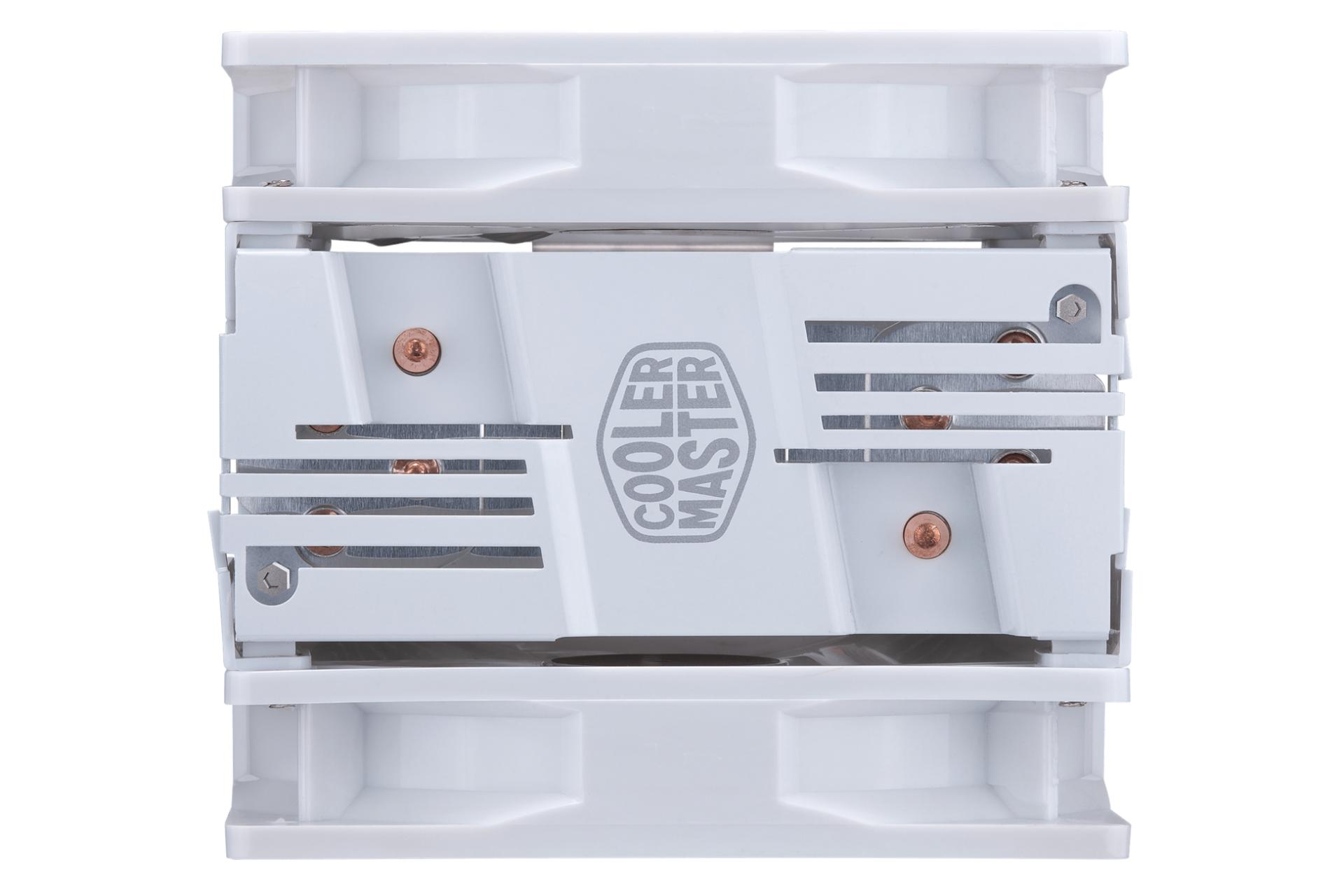 نمای بالای خنک کننده پردازنده کولر مستر HYPER 212 LED TURBO WHITE EDITION