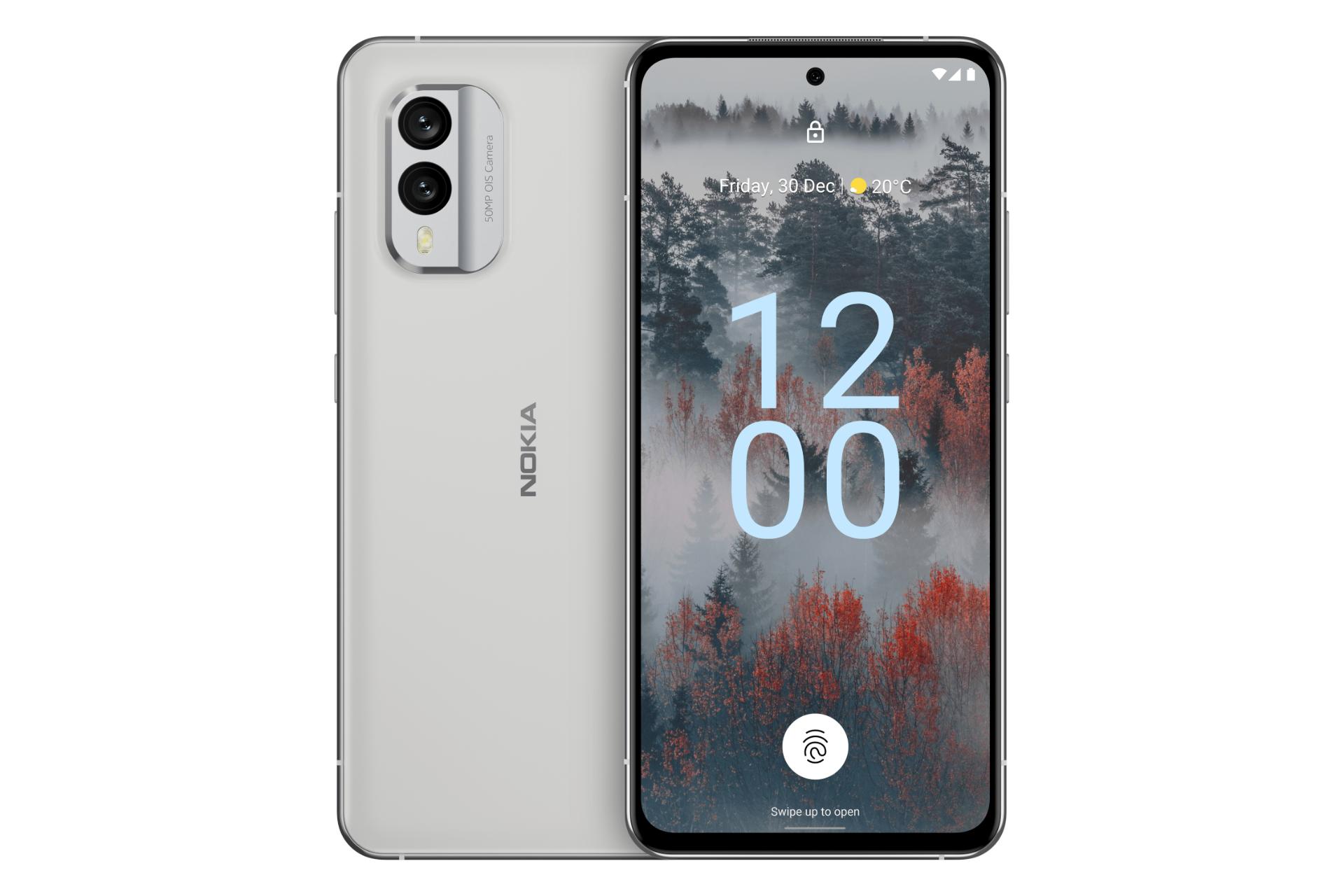 گوشی موبایل نوکیا Nokia X30 سفید