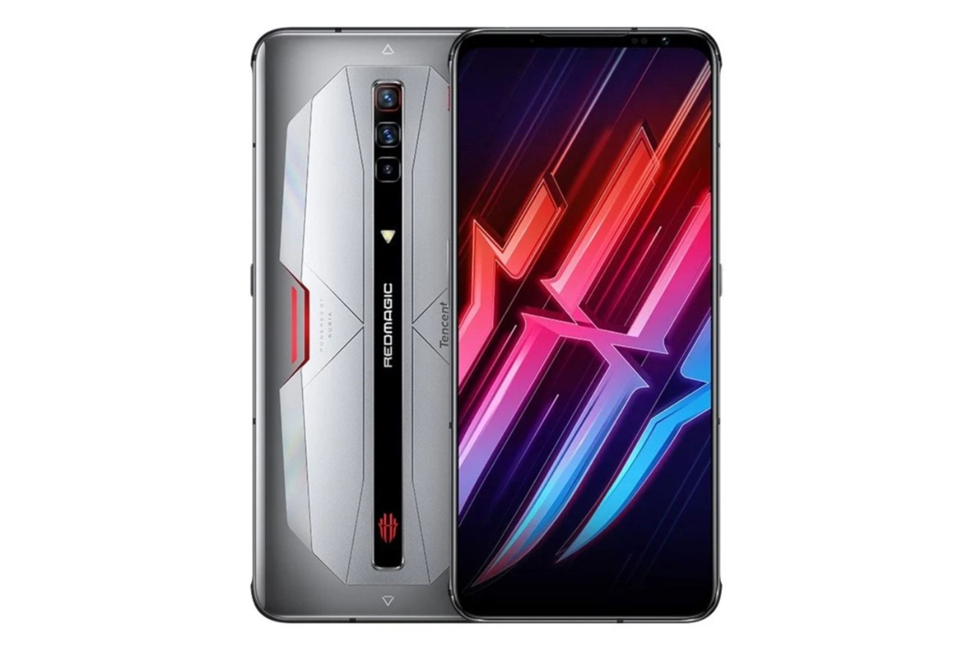 گوشی موبایل نوبیا رد مجیک 6 پرو زد تی ای / ZTE nubia Red Magic 6 Pro نقره ای