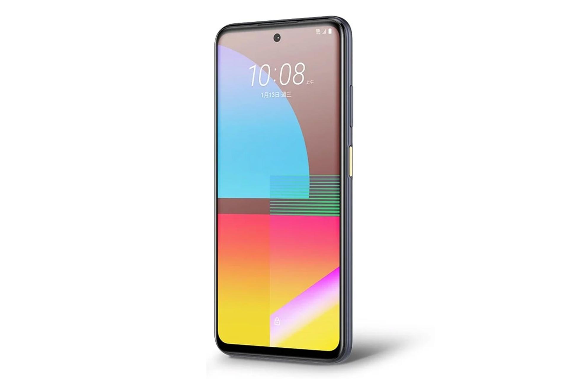 نمای جلو دیزایر 21 پرو 5G اچ تی سی رنگ مشکی