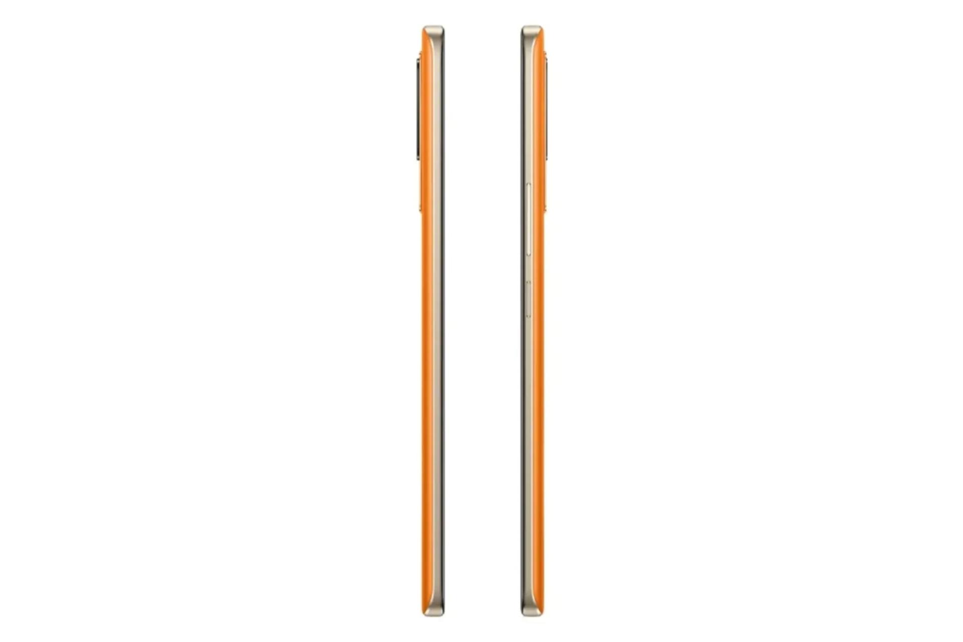 نمای جانبی گوشی موبایل ویوو vivo iQOO Neo6 نارنجی