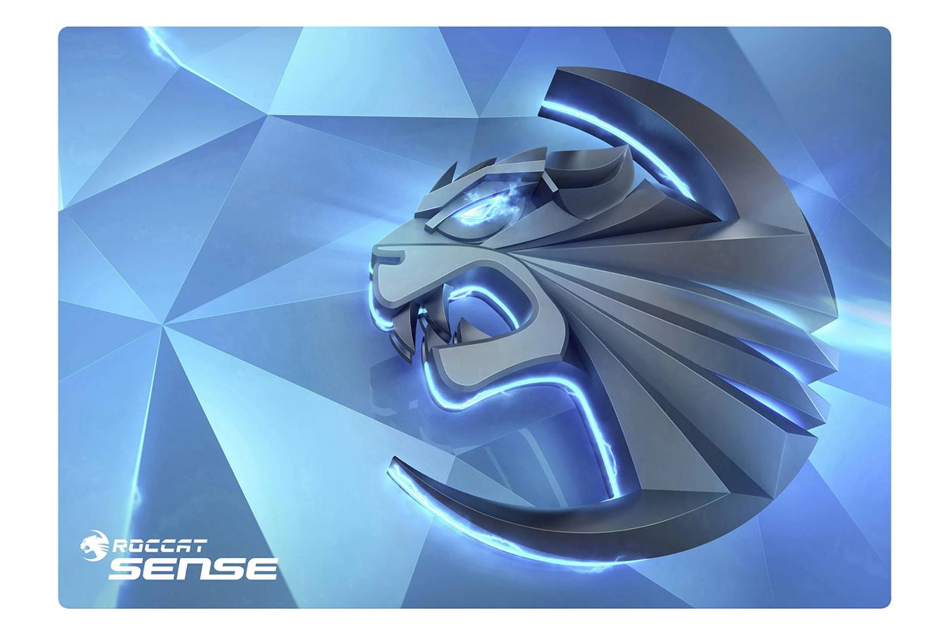 نمای روبروی ماوس پد روکات Sense Kinetic