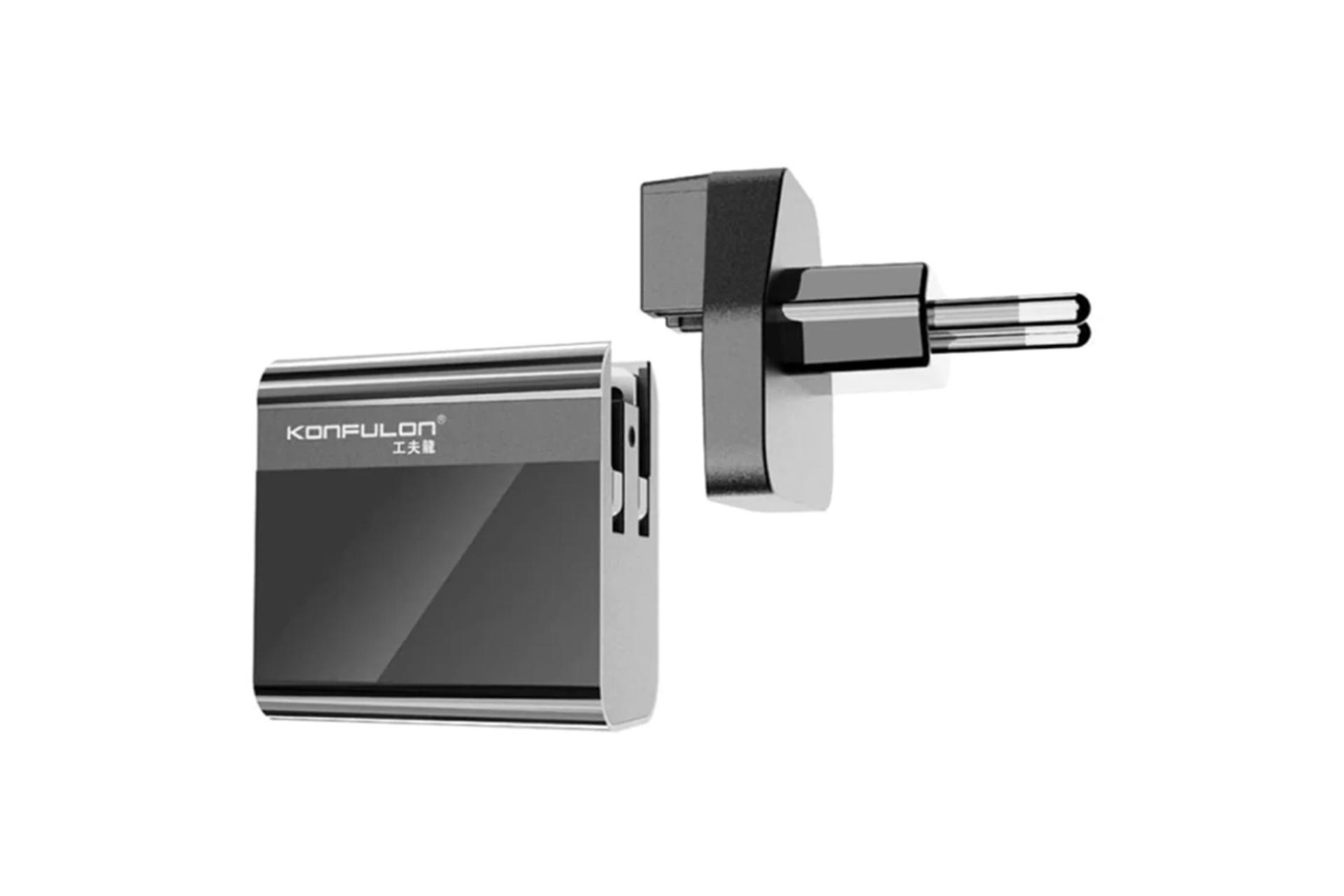 دوشاخه اروپایی شارژر کانفلون C65Q