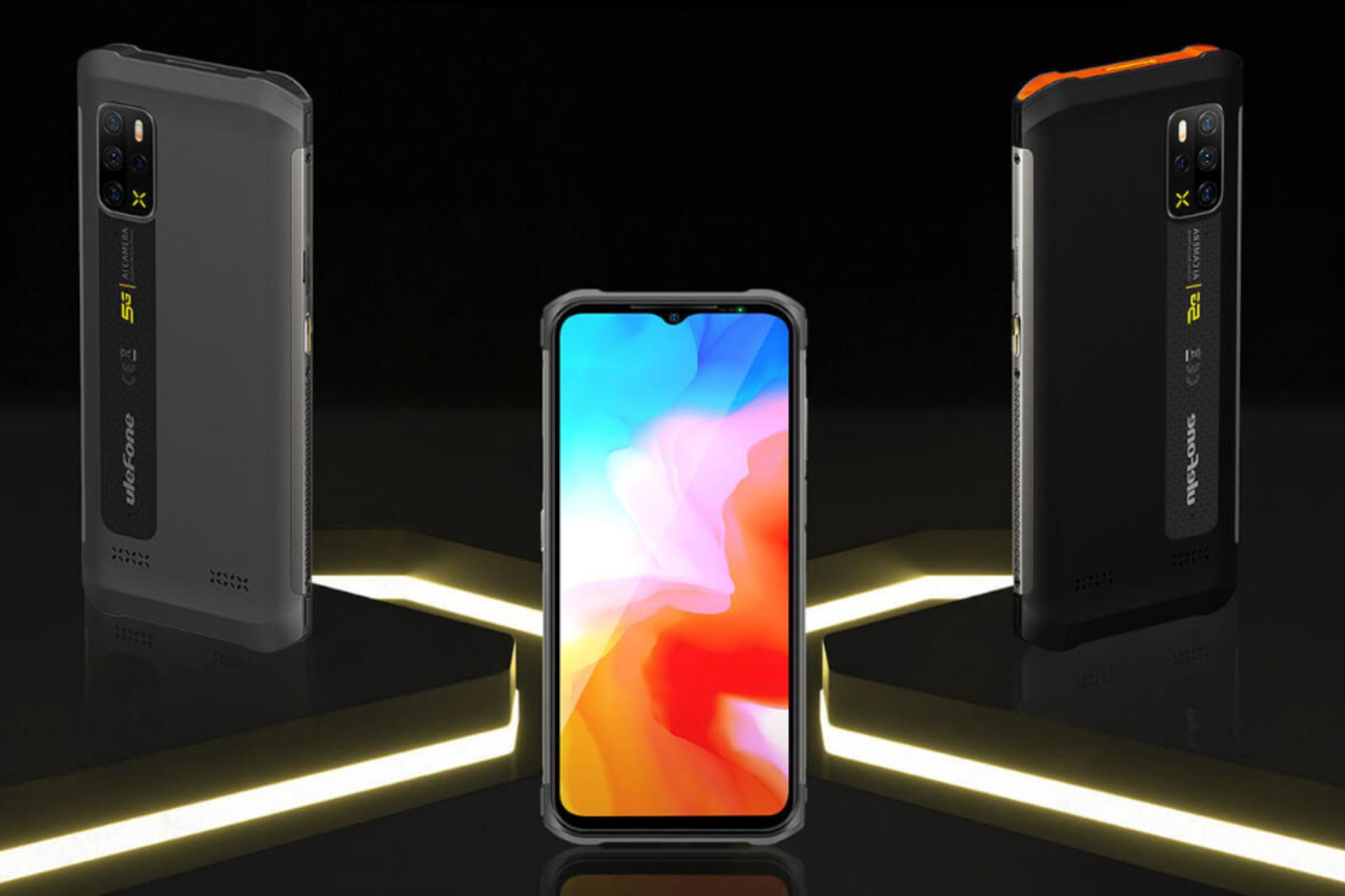 رنگ های مختلف گوشی موبایل یولفون Ulefone Armor 12 5G