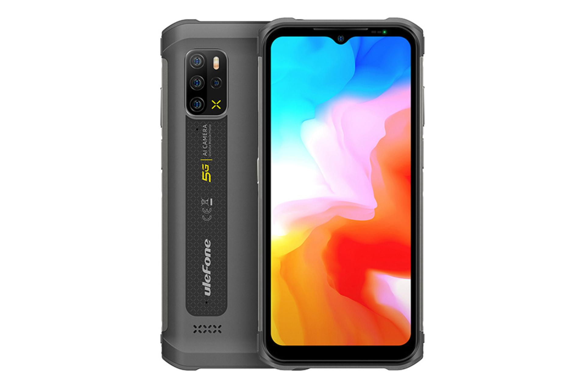 گوشی موبایل یولفون Ulefone Armor 12 5G خاکستری