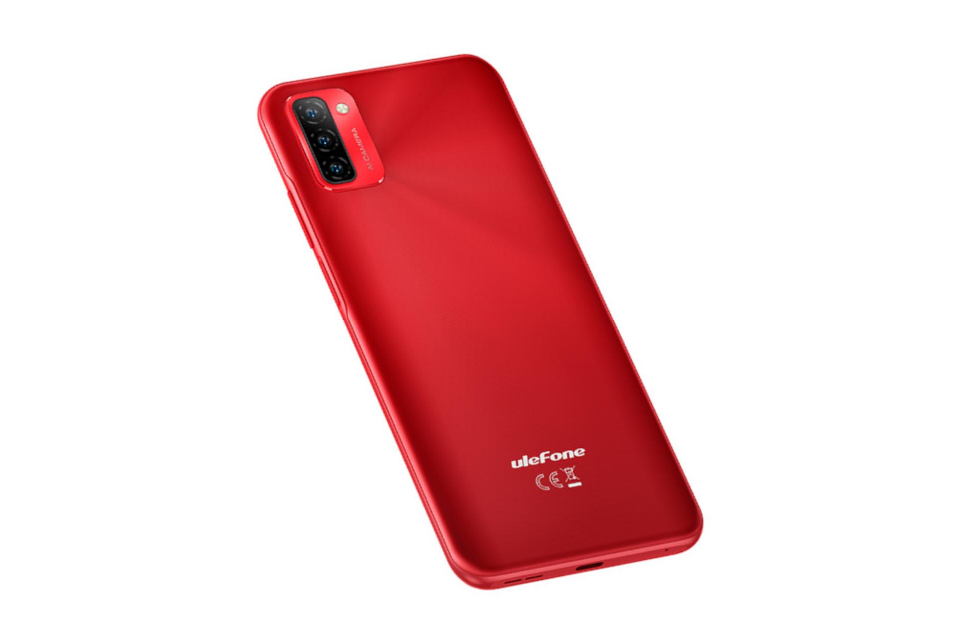 پنل پشت گوشی موبایل یولفون Ulefone Note 12P قرمز