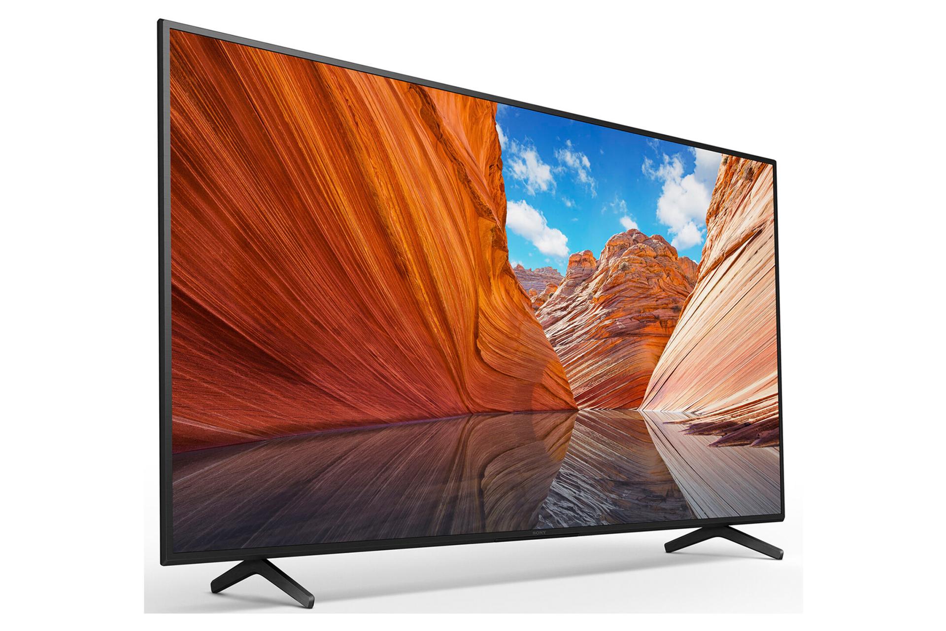 نمای نیمرخ چپ تلویزیون سونی KD-65X80J