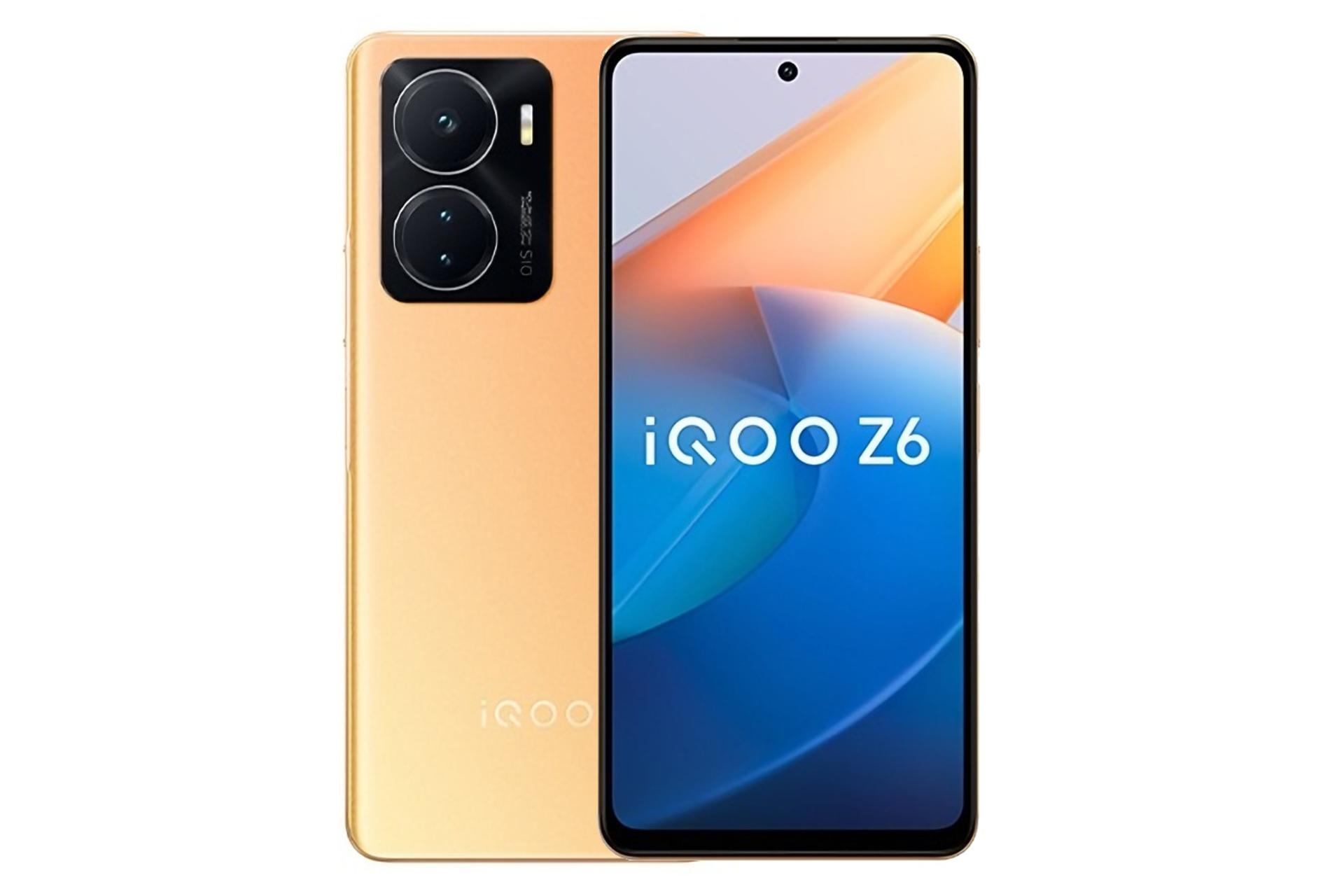 گوشی موبایل iQOO Z6 ویوو نسخه چین / vivo iQOO Z6 China نارنجی