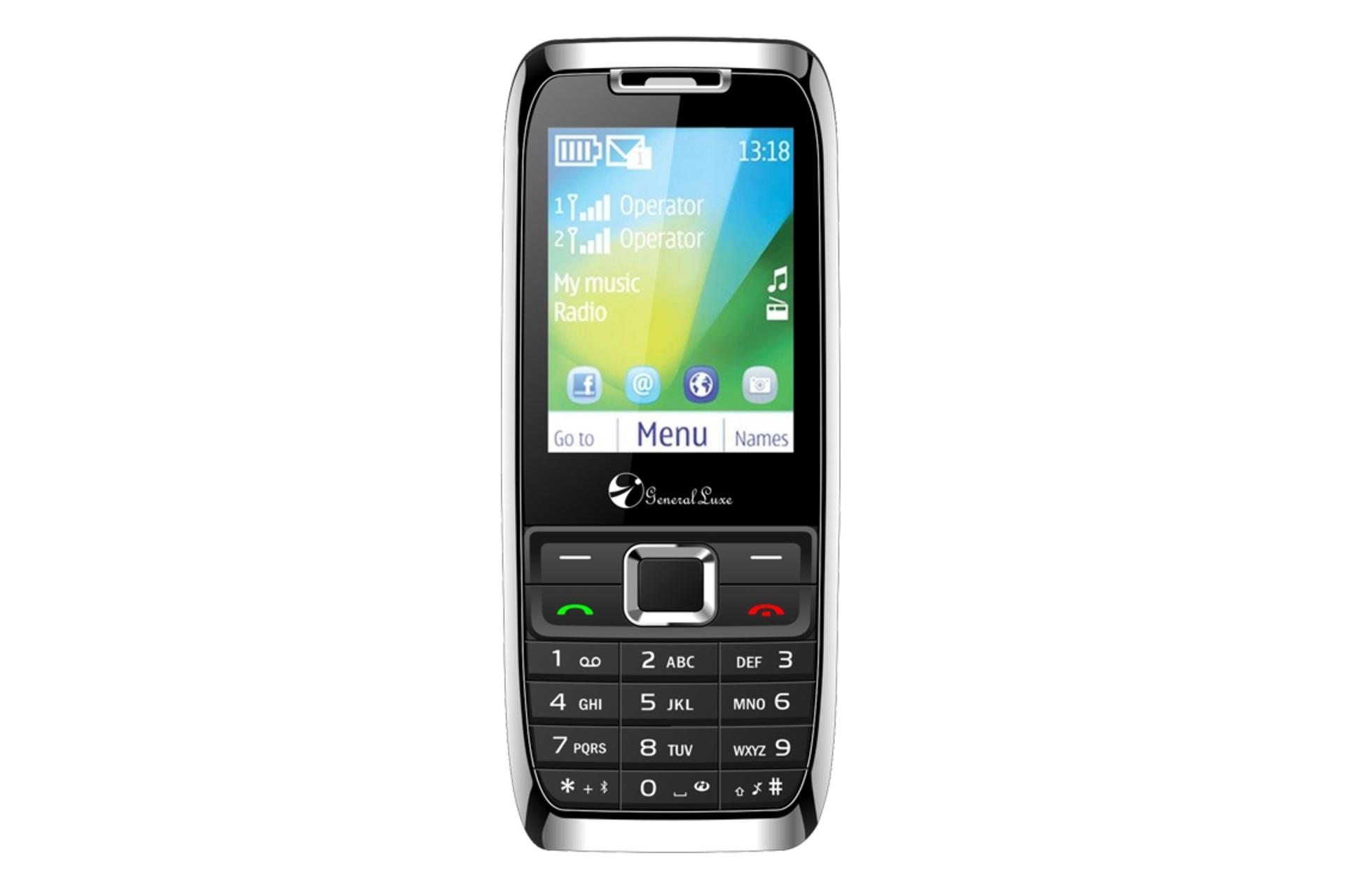 پنل جلو گوشی موبایل جی ال ایکس GLX C98 2020 مشکی