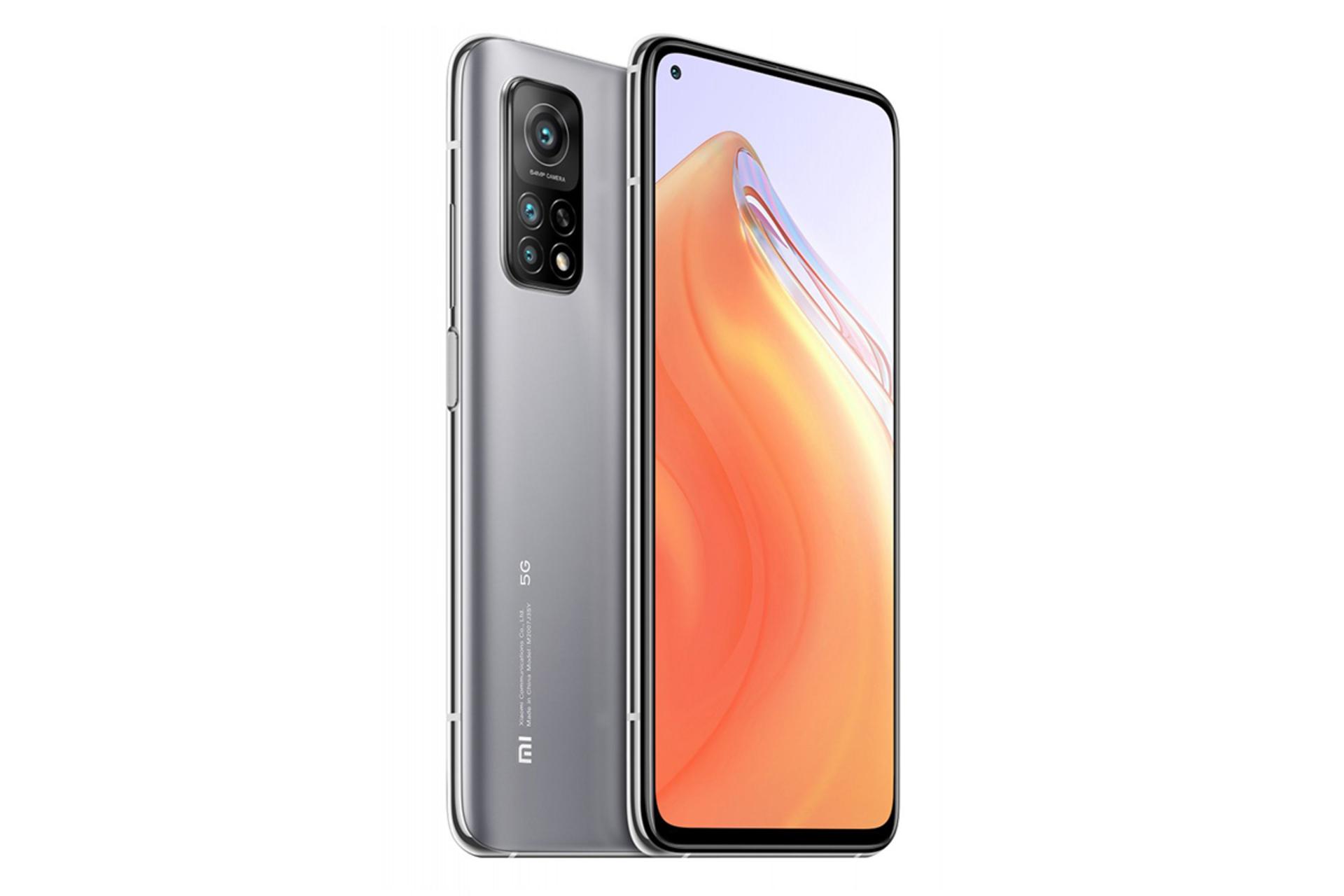 نمای پشت و جلو گوشی شیائومی می 10 تی