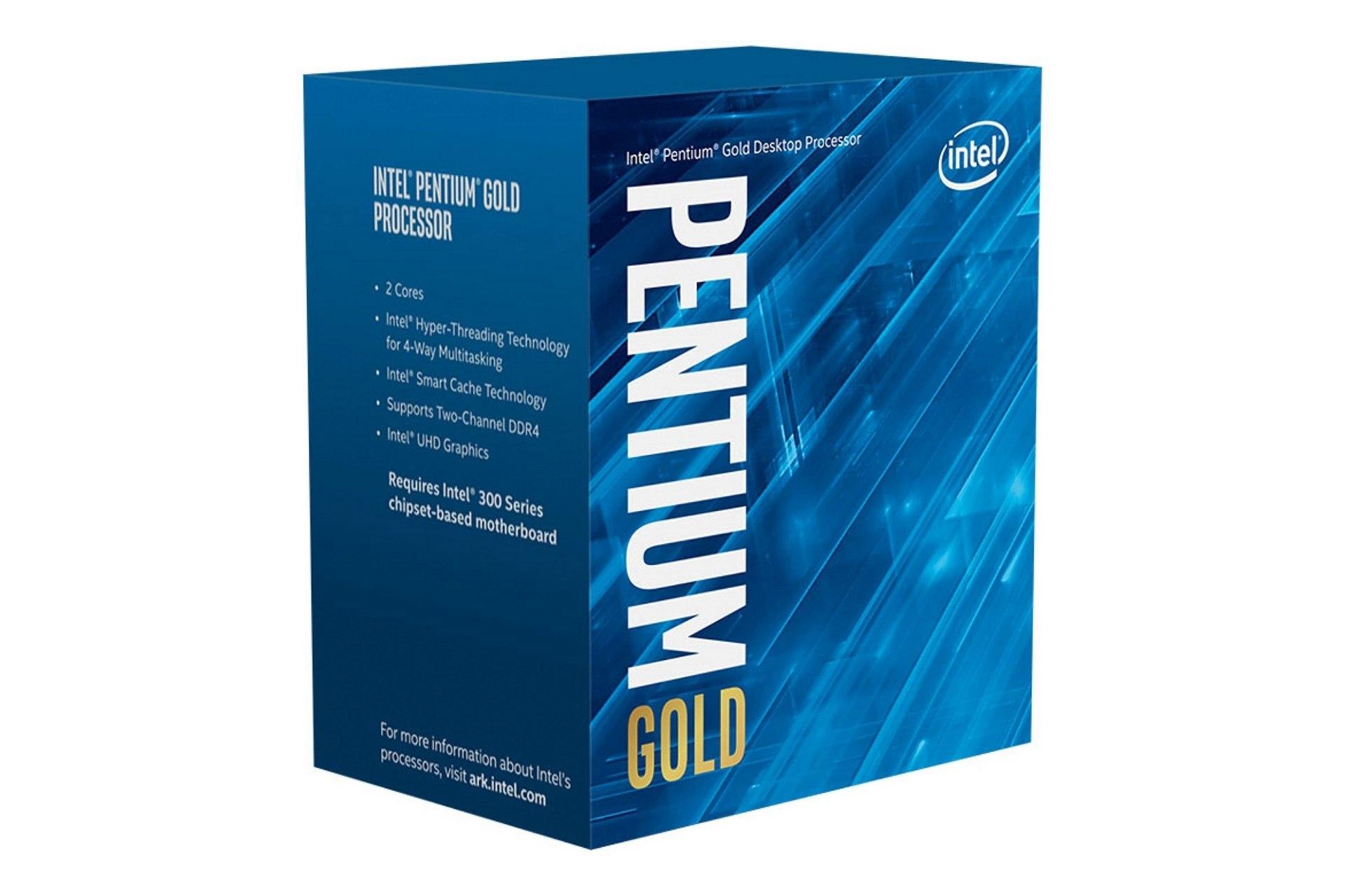 جعبه پردازنده Intel Pentium Gold G6405