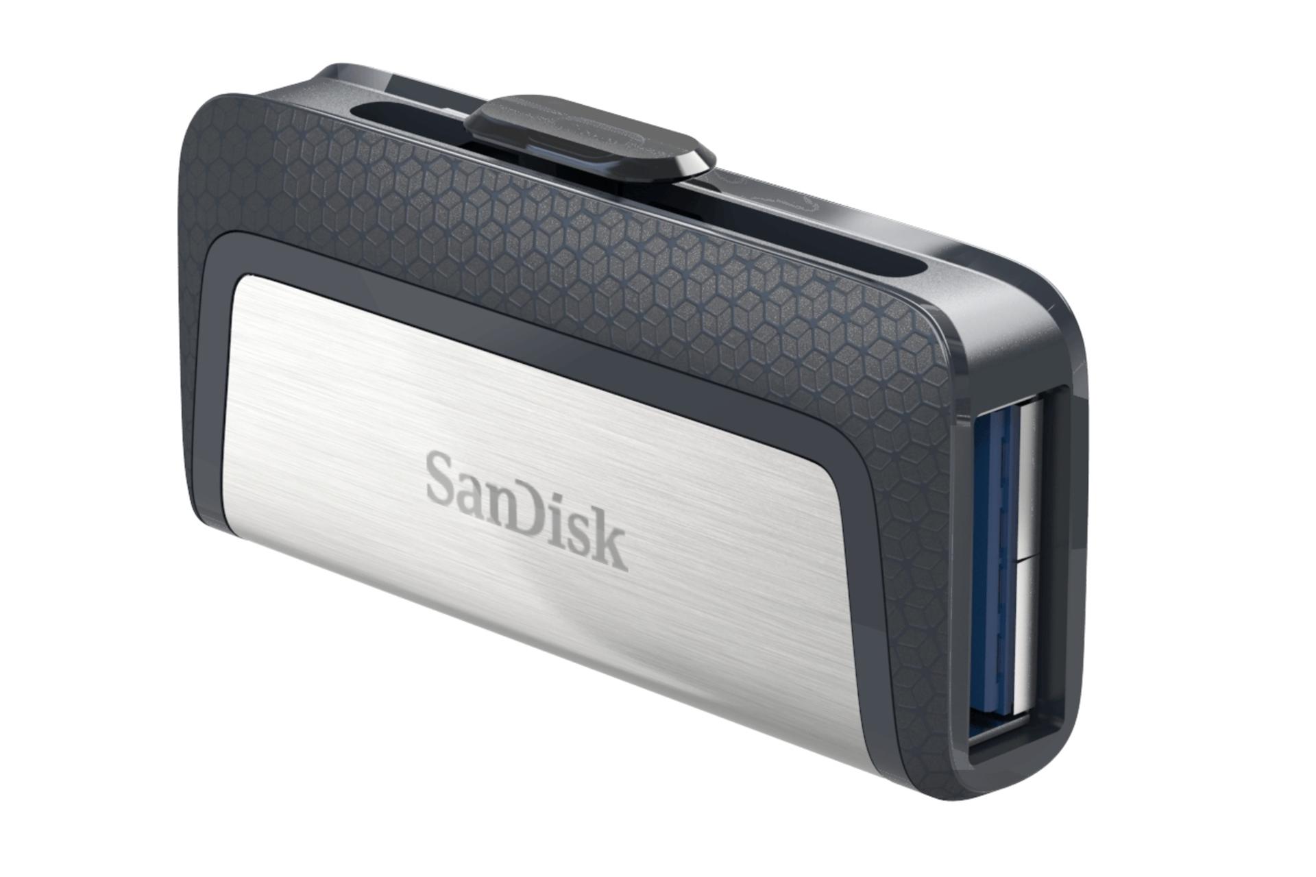 رابط USB نوع A فلش مموری سن دیسک SanDisk Ultra Dual Drive SDDDC2 در پوشش