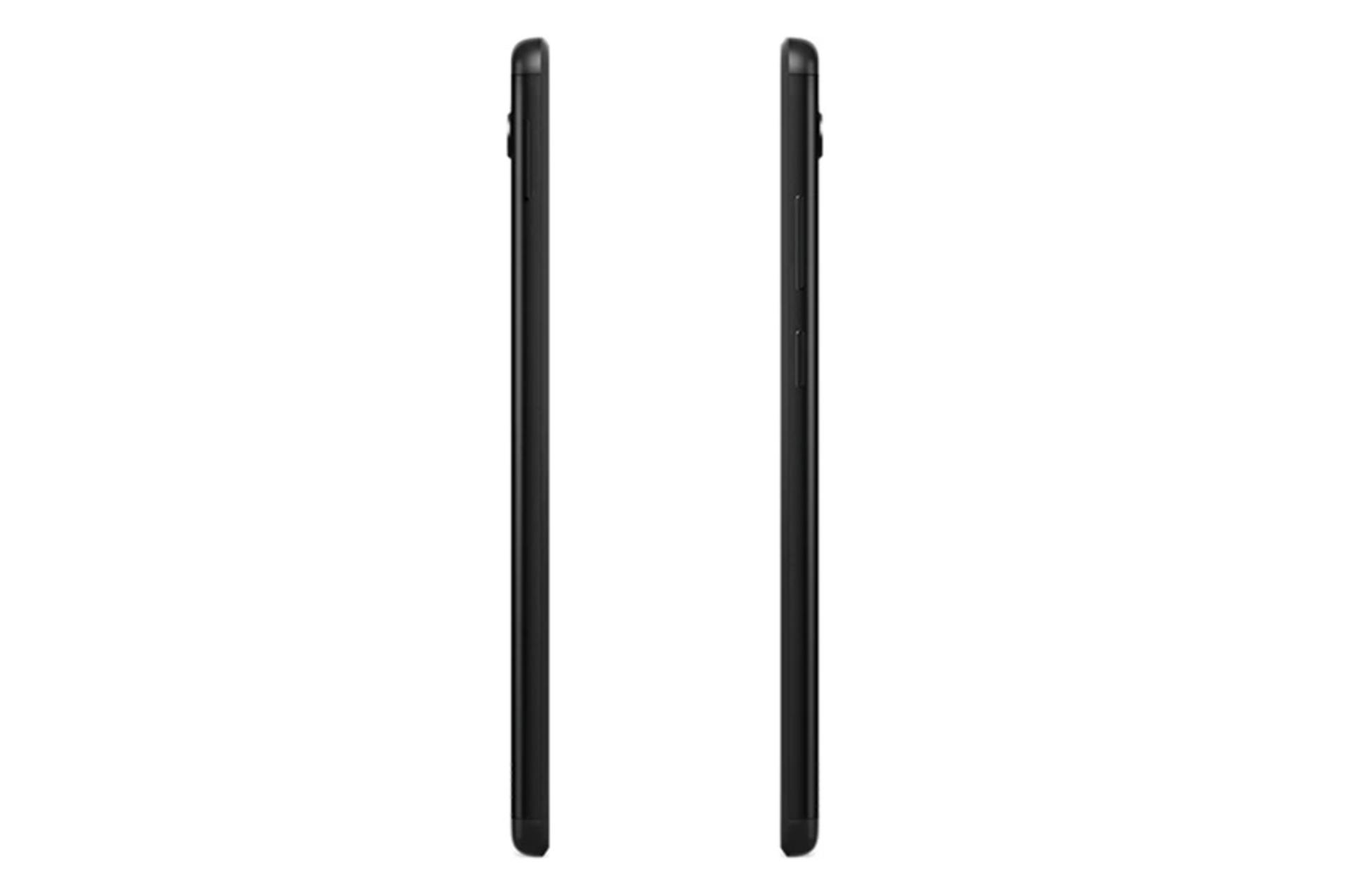 نمای کنار تبلت لنوو تب ام 7 رنگ مشکی