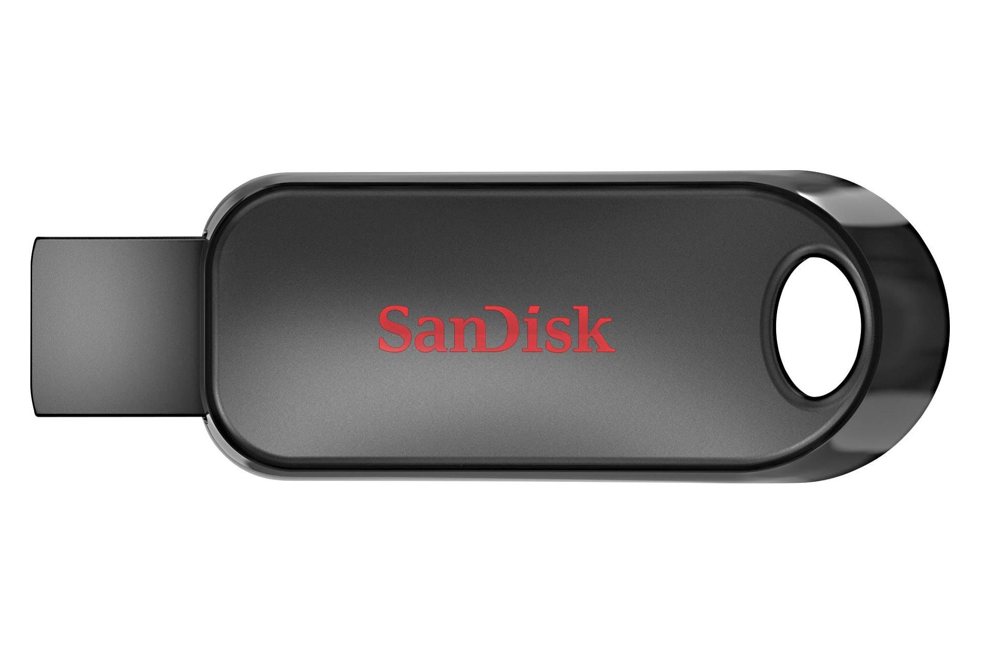 نمای روبرو فلش مموری سن دیسک مدل SanDisk Cruzer Snap SDCZ62