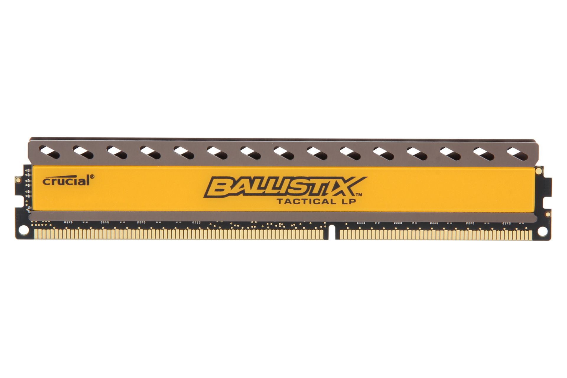 نمای جلوی رم کروشیال Ballistix Tactical ظرفیت 4 گیگابایت از نوع DDR3L-1600 