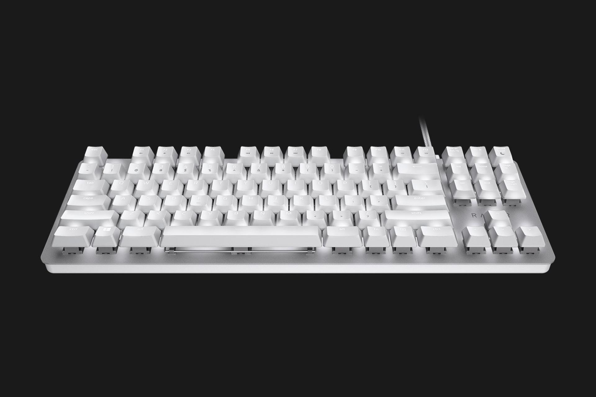 بک لایت کیبورد Razer BlackWidow Lite سفید