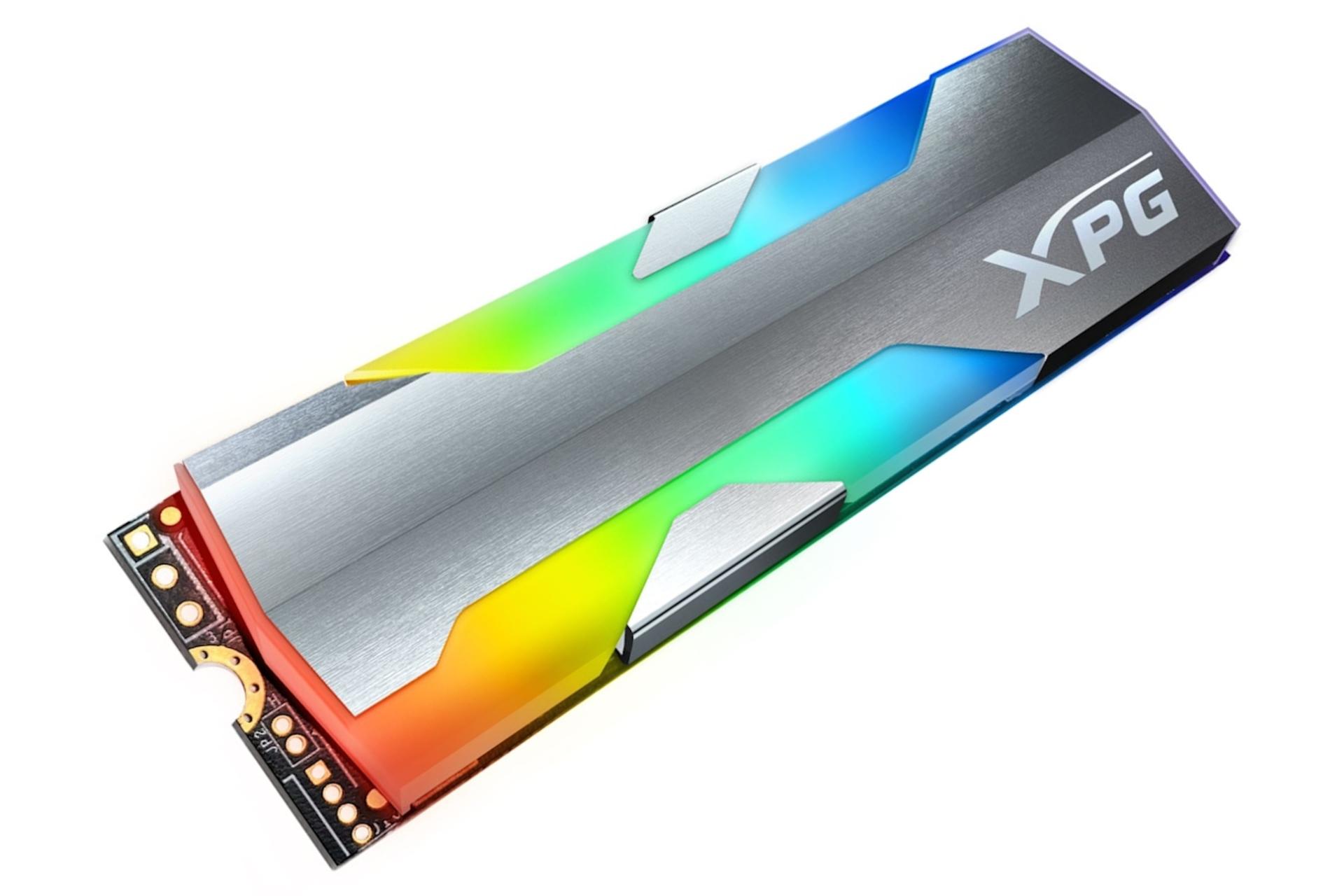 نمای چپ SSD ای دیتا ADATA XPG Spectrix S20G NVMe M.2