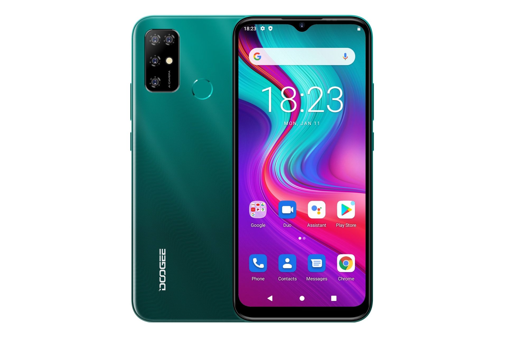 گوشی موبایل دوجی Doogee X96 سبز