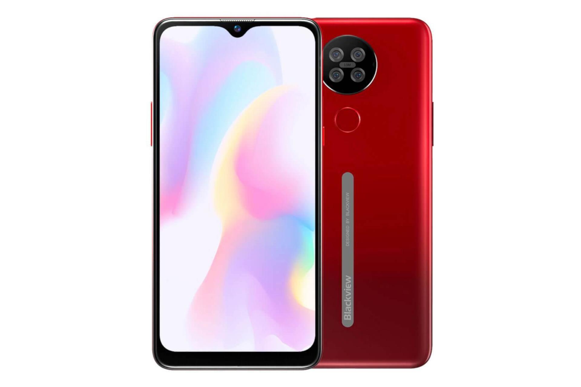 گوشی موبایل بلک ویو Blackview A80s قرمز