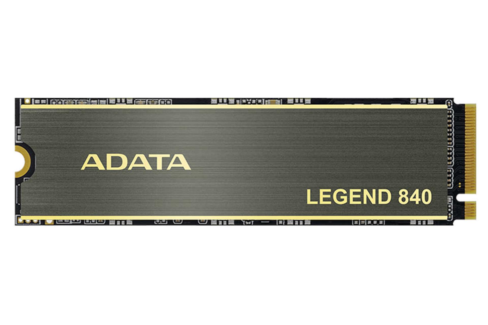 نمای روبرو SSD ای دیتا LEGEND 840 NVMe M.2