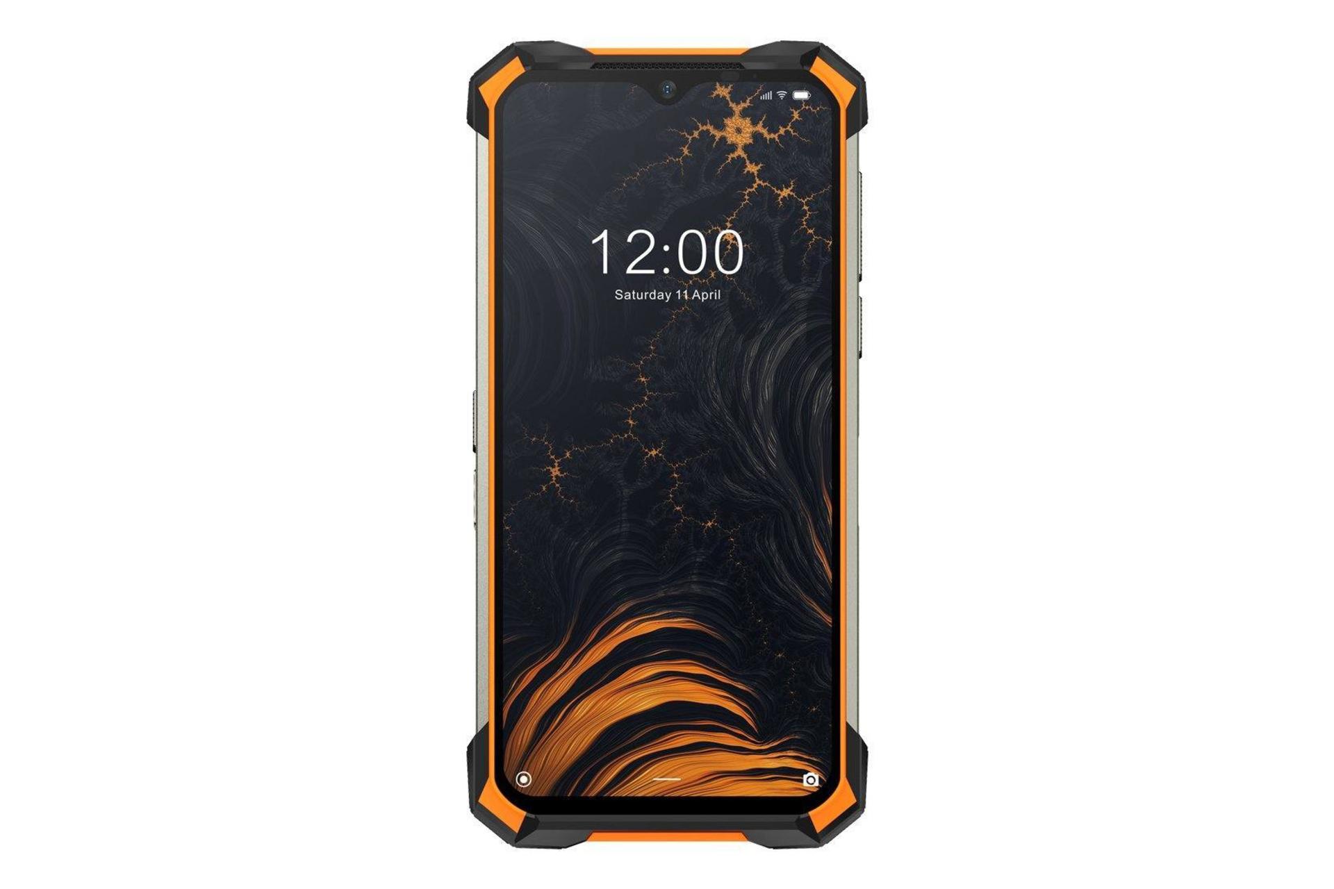 پنل جلو گوشی موبایل S88 پلاس دوجی / Doogee S88 Plus نارنجی