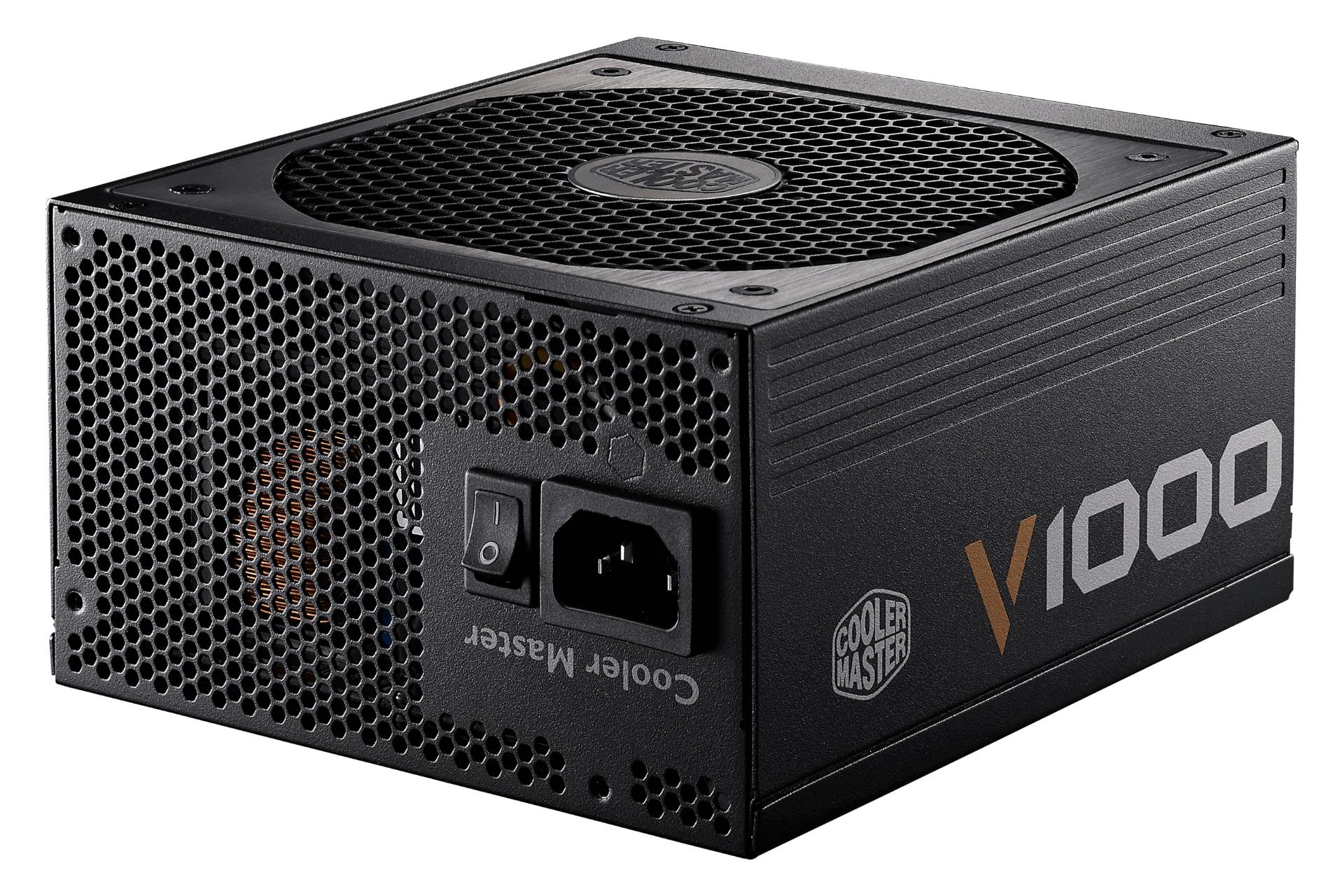 پاور کامپیوتر کولر مستر V1000 Gold با توان 1000 وات