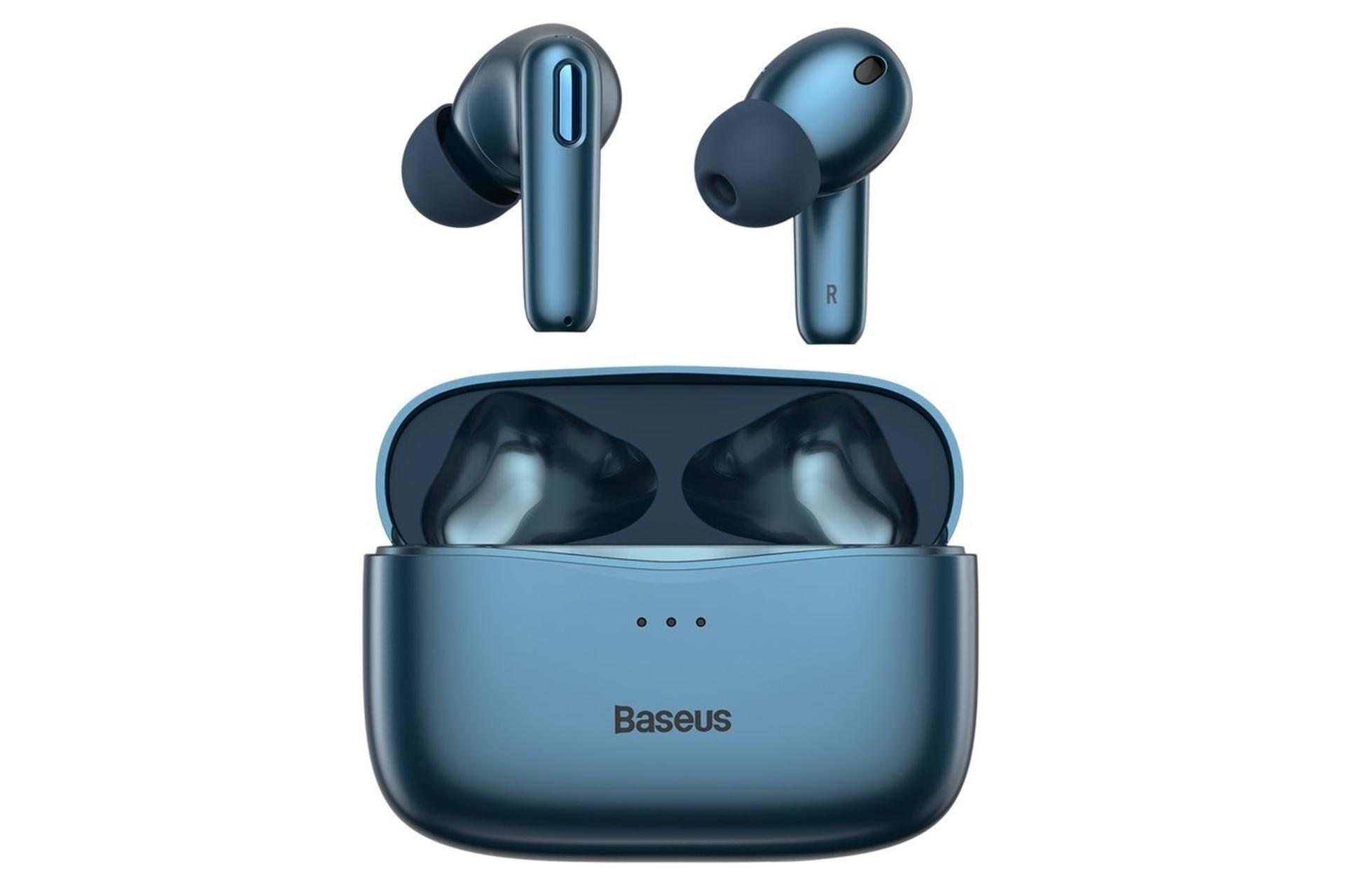 ایرباد بی سیم باسئوس Baseus SIMU S2 ANC آبی