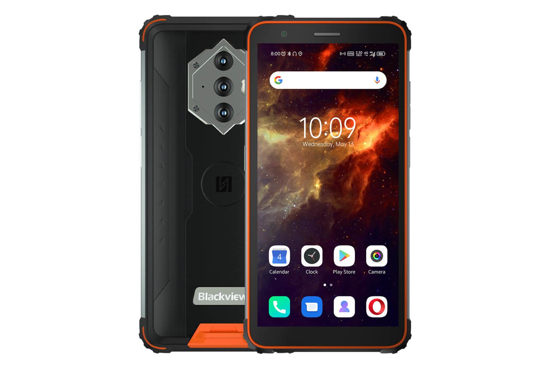 گوشی موبایل بلک ویو Blackview BV6600E نارنجی