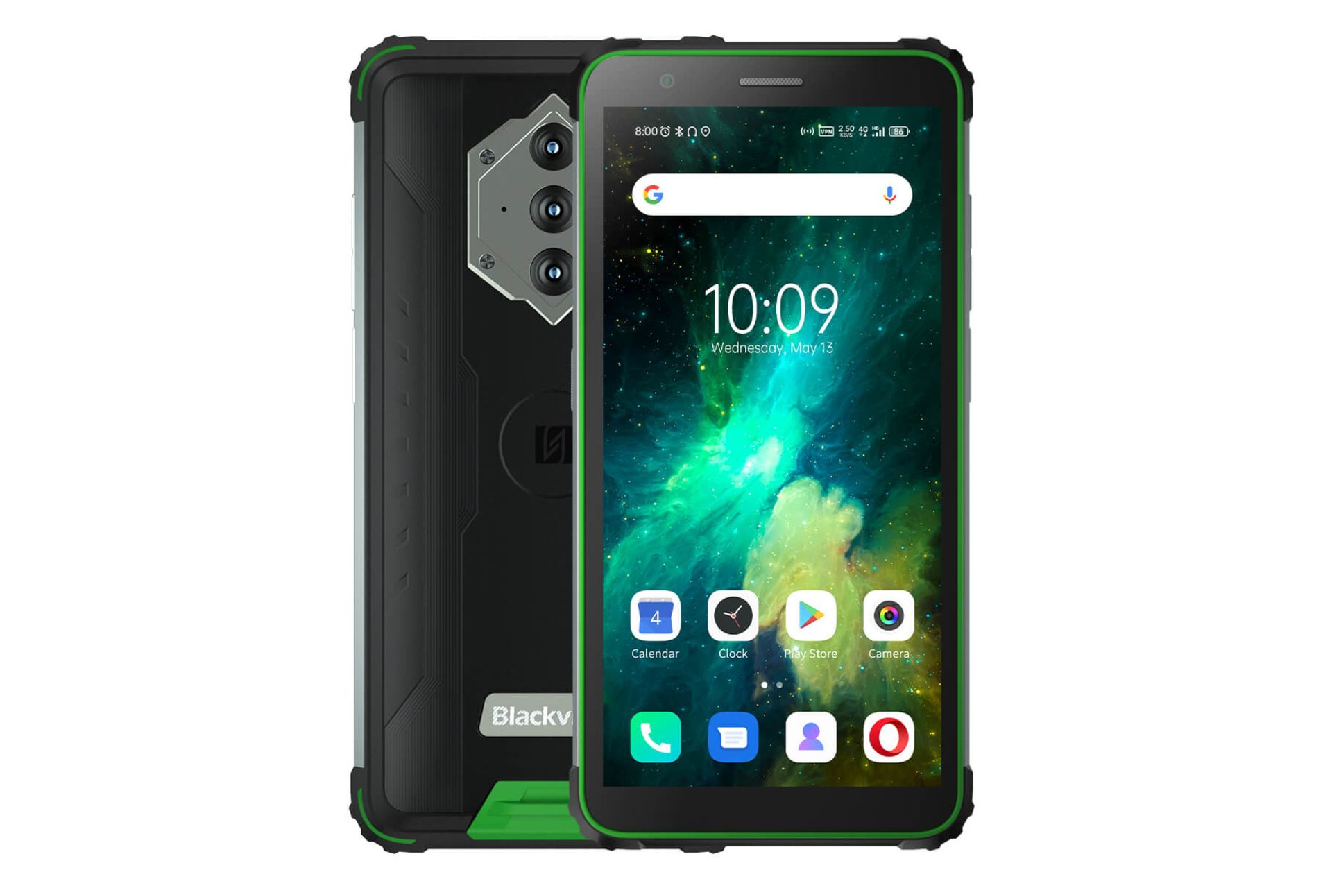 گوشی موبایل بلک ویو Blackview BV6600E سبز