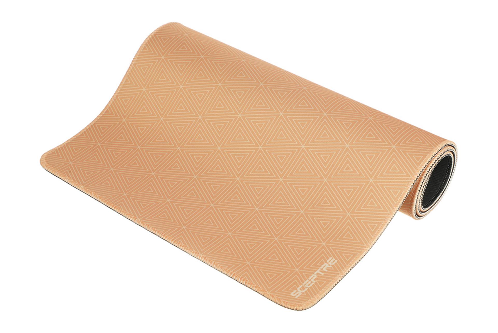 نمایش سطح رویه و قابل حمل بودن ماوس پد اسکپتر orange tropical