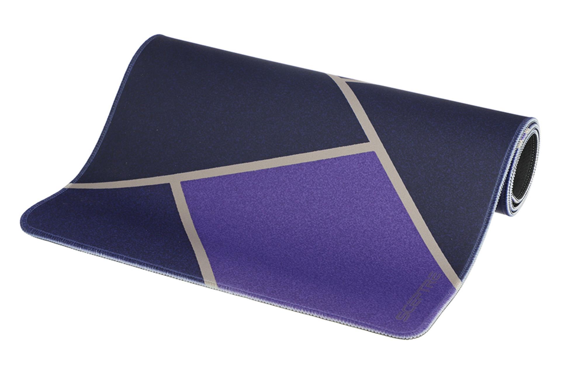 نمایش سطح رویه و قابل حمل بودن ماوس پد اسکپتر Modern Purple