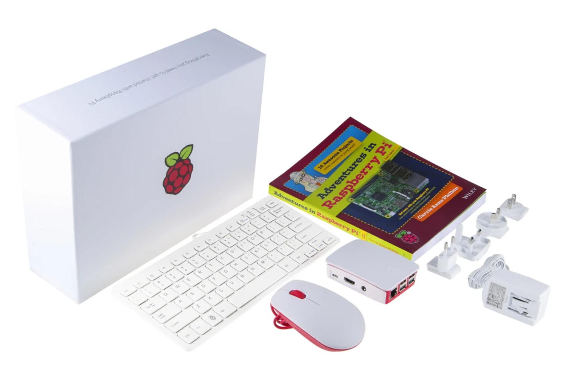 کیت کامل Mini PC رزبری پای Raspberry Pi 3 Model B