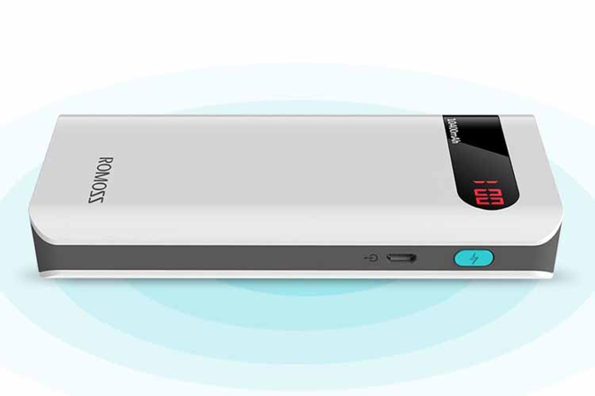 Romoss Sense 4P 10400mAh / روموس Sense 4P با ظرفیت 10400 میلی‌آمپر ساعت