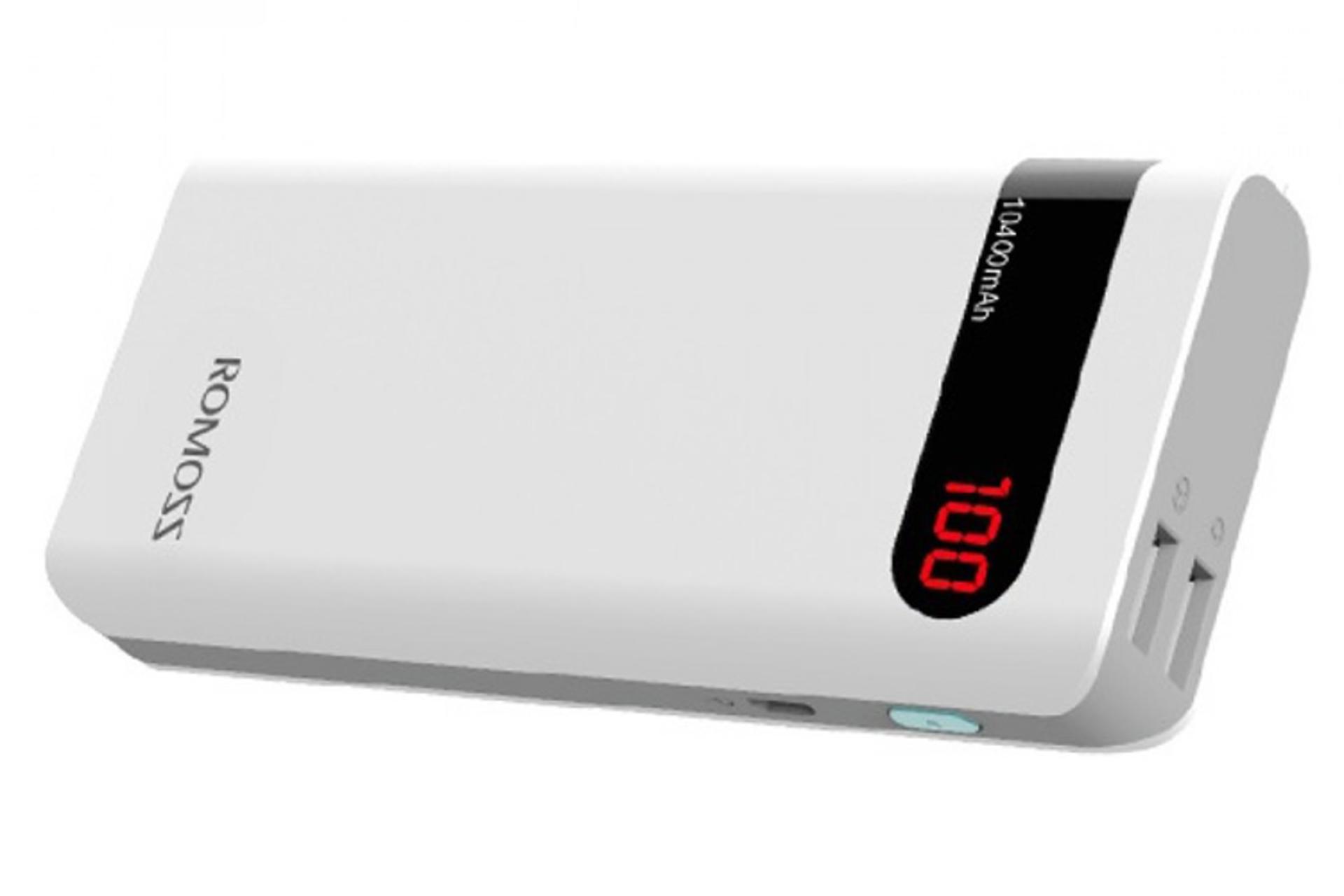 Romoss Sense 4P 10400mAh / روموس Sense 4P با ظرفیت 10400 میلی‌آمپر ساعت