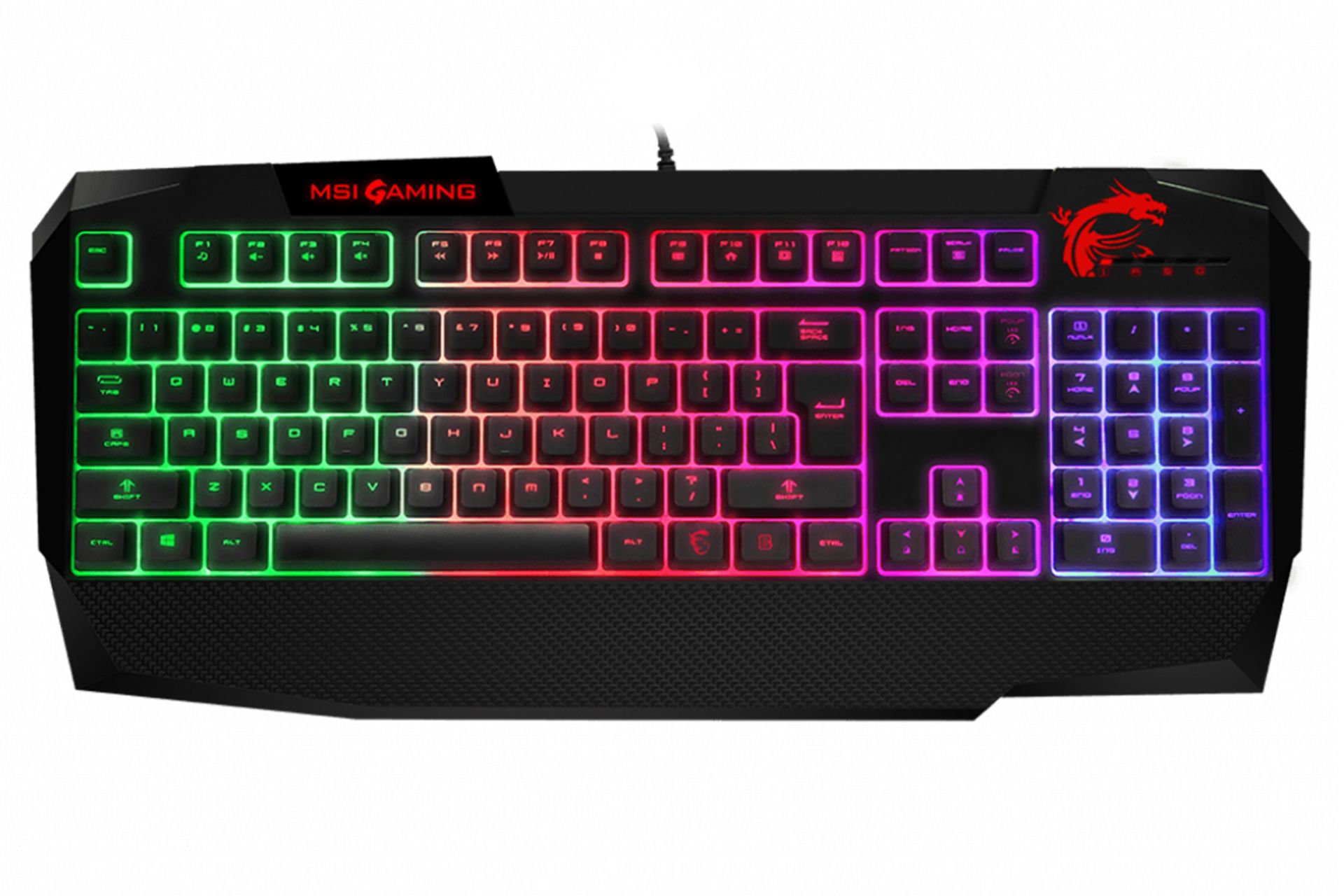 نمای روبرو کیبورد ام اس آی VIGOR GK40