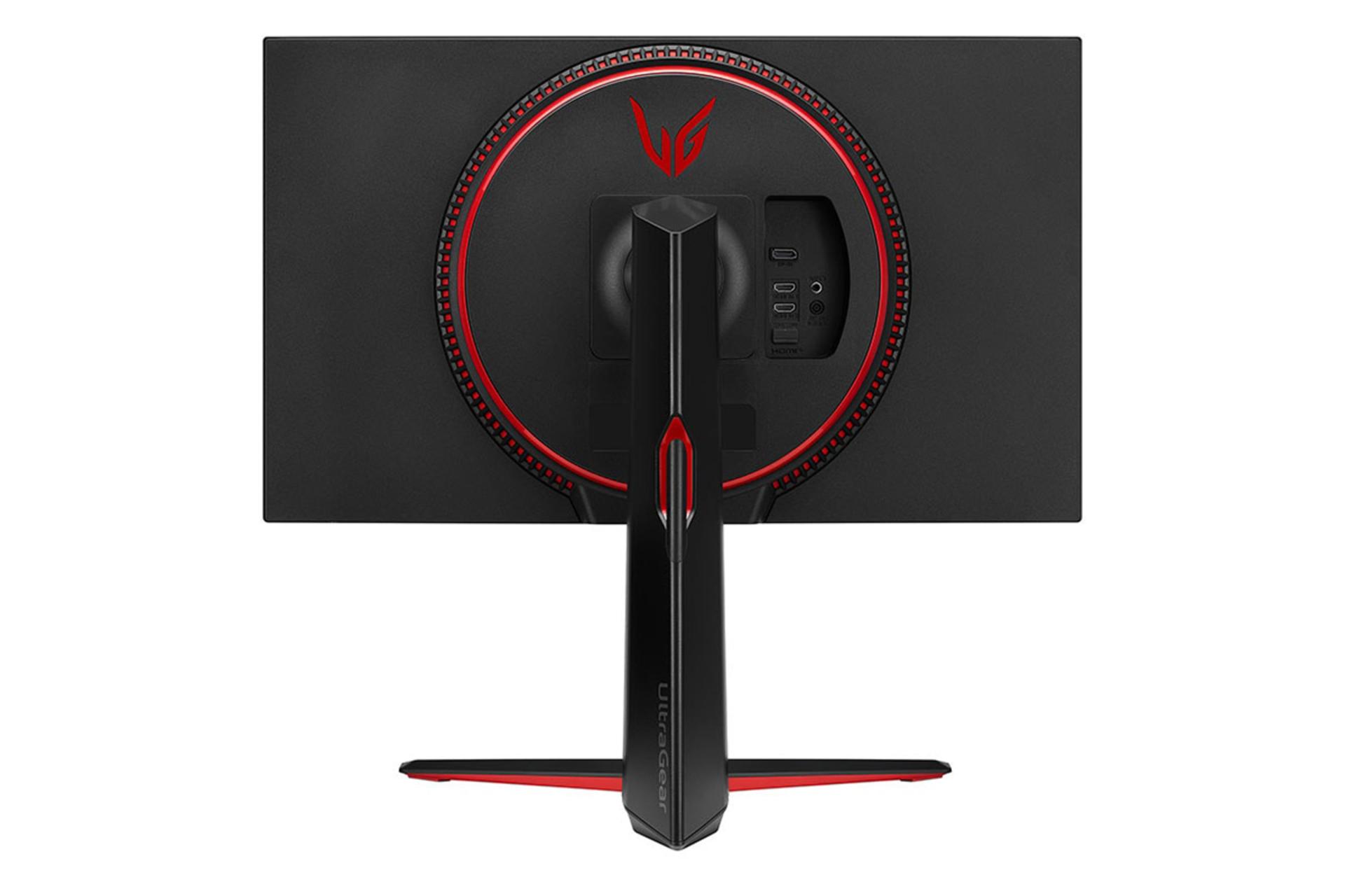 نمای پشت مانیتور ال جی 27 اینچ مدل 27GP750 