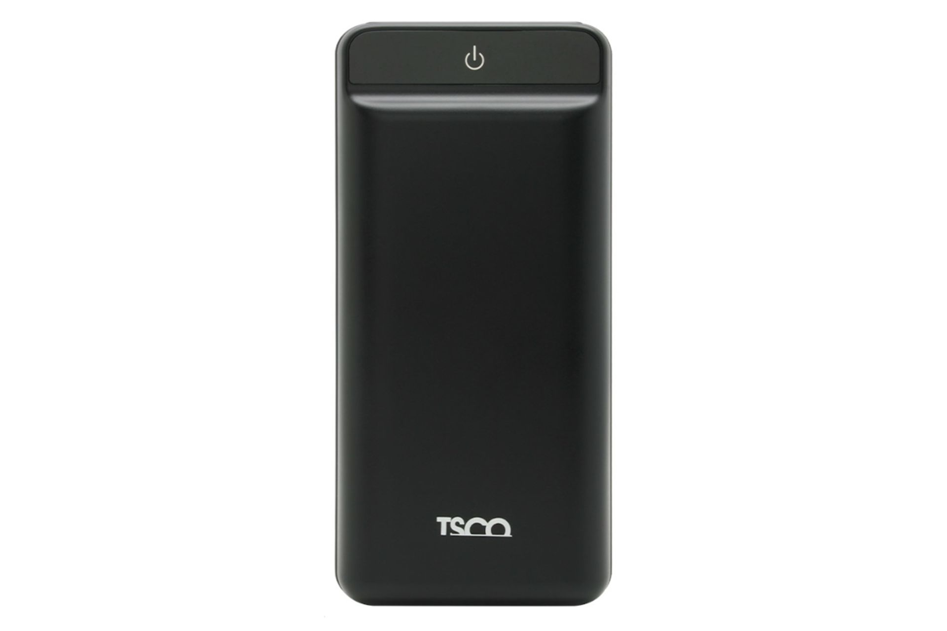 نمای روبرو پاور بانک تسکو TP 888 با ظرفیت 30000 میلی‌آمپر ساعت Tsco TP 888 30000mAh