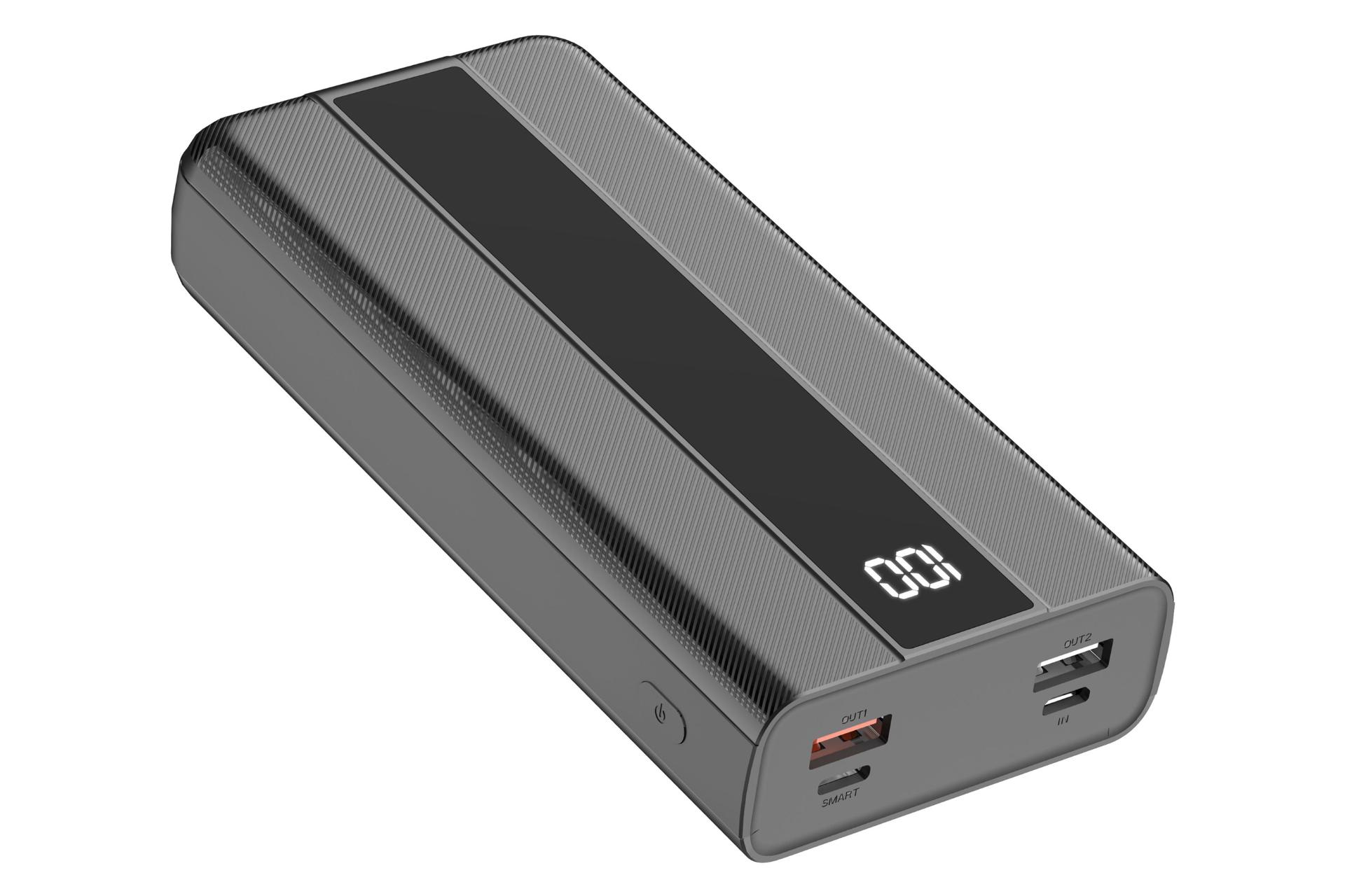 پاور بانک ژیپین PX703 با ظرفیت 20000 میلی‌آمپر ساعت Xipin PX703 20000mAh مشکی