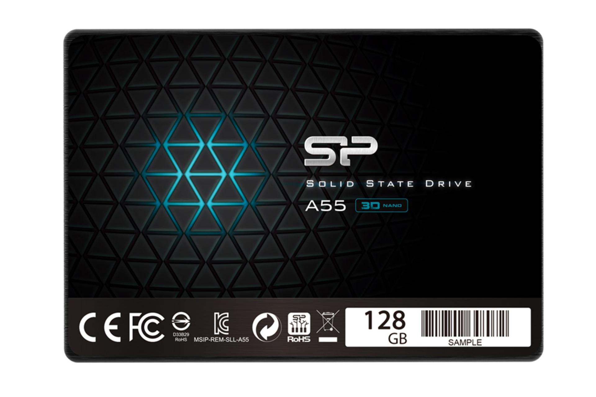 سیلیکون پاور Ace A55 SATA M.2 ظرفیت 128 گیگابایت