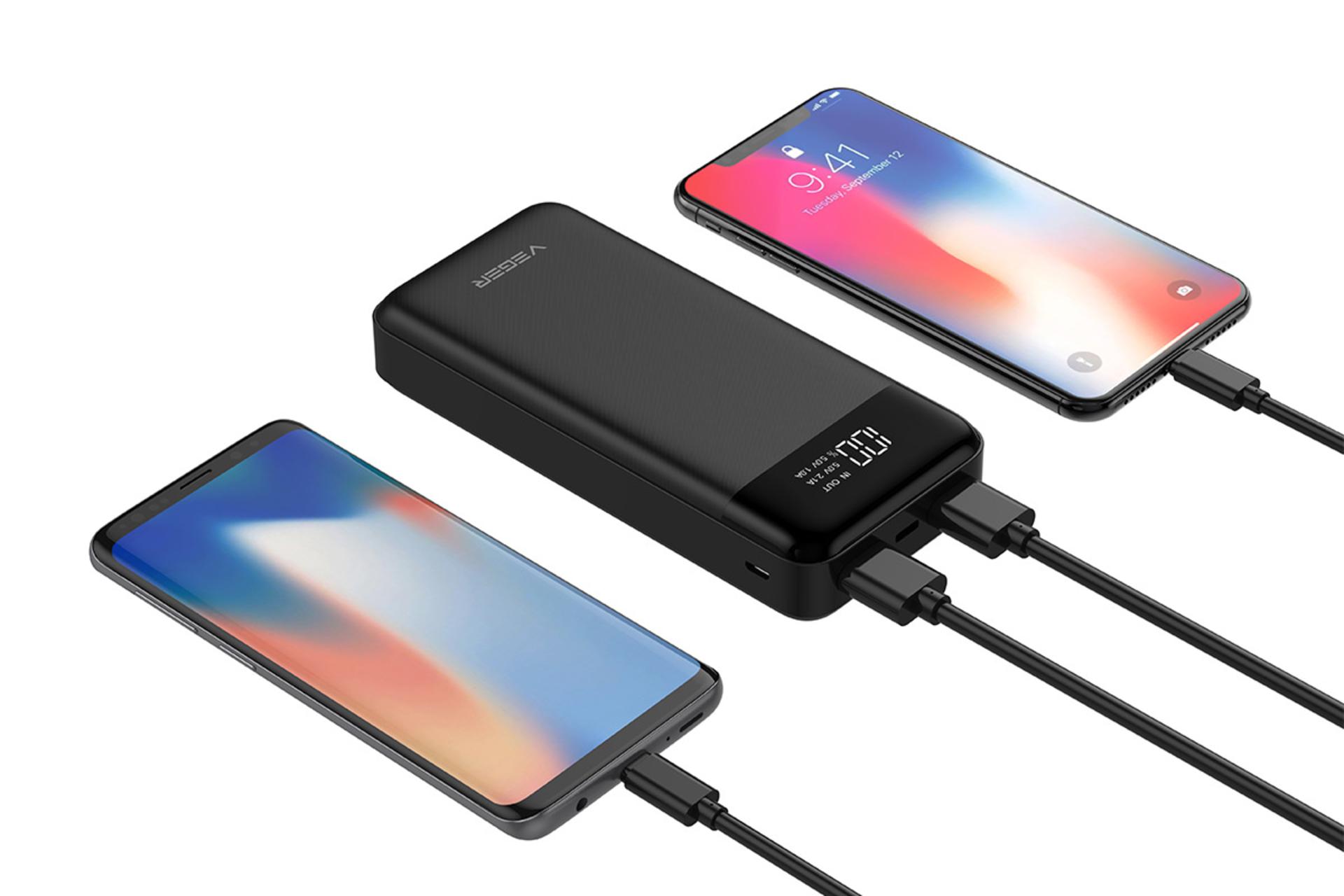 وگر VP-2016 با ظرفیت 20000 میلی‌آمپر ساعت / VEGER VP-2016 20000mAh