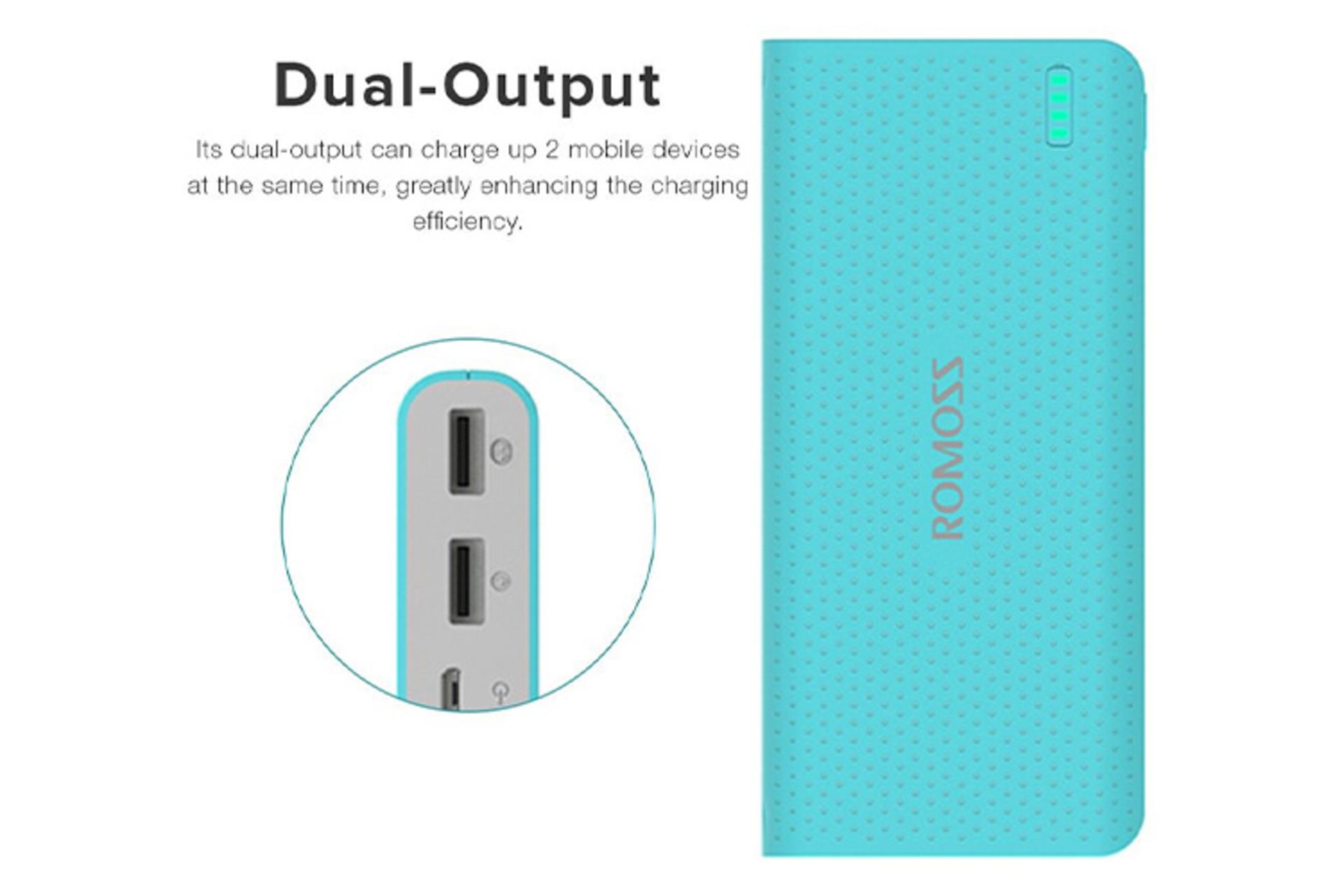 روموس Sense 15 PH15 با ظرفیت 15000 میلی‌آمپر ساعت / Romoss Sense 15 PH15 15000mAh