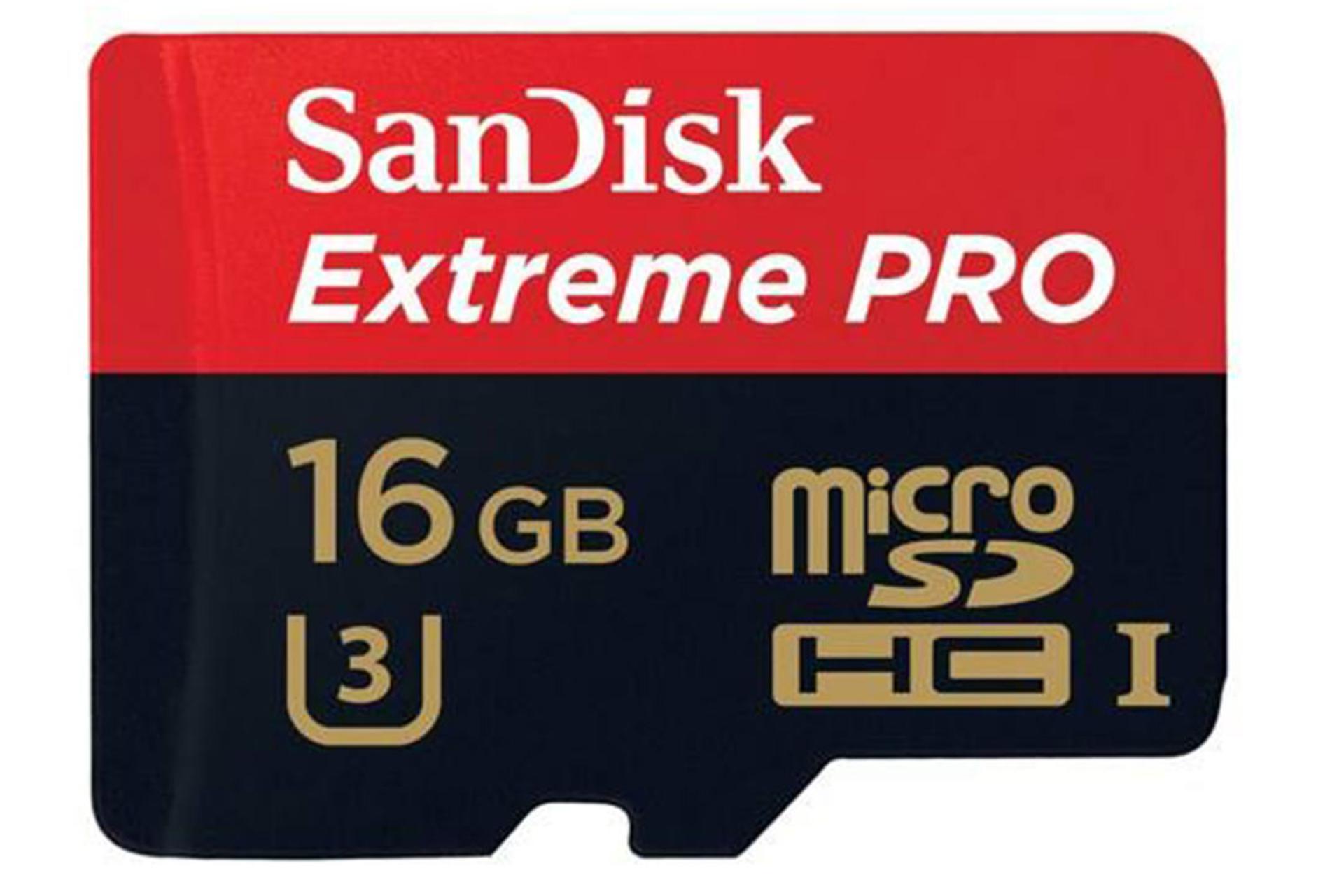 SanDisk Extreme Pro microSDHC Class 10 UHS-I U3 16GB