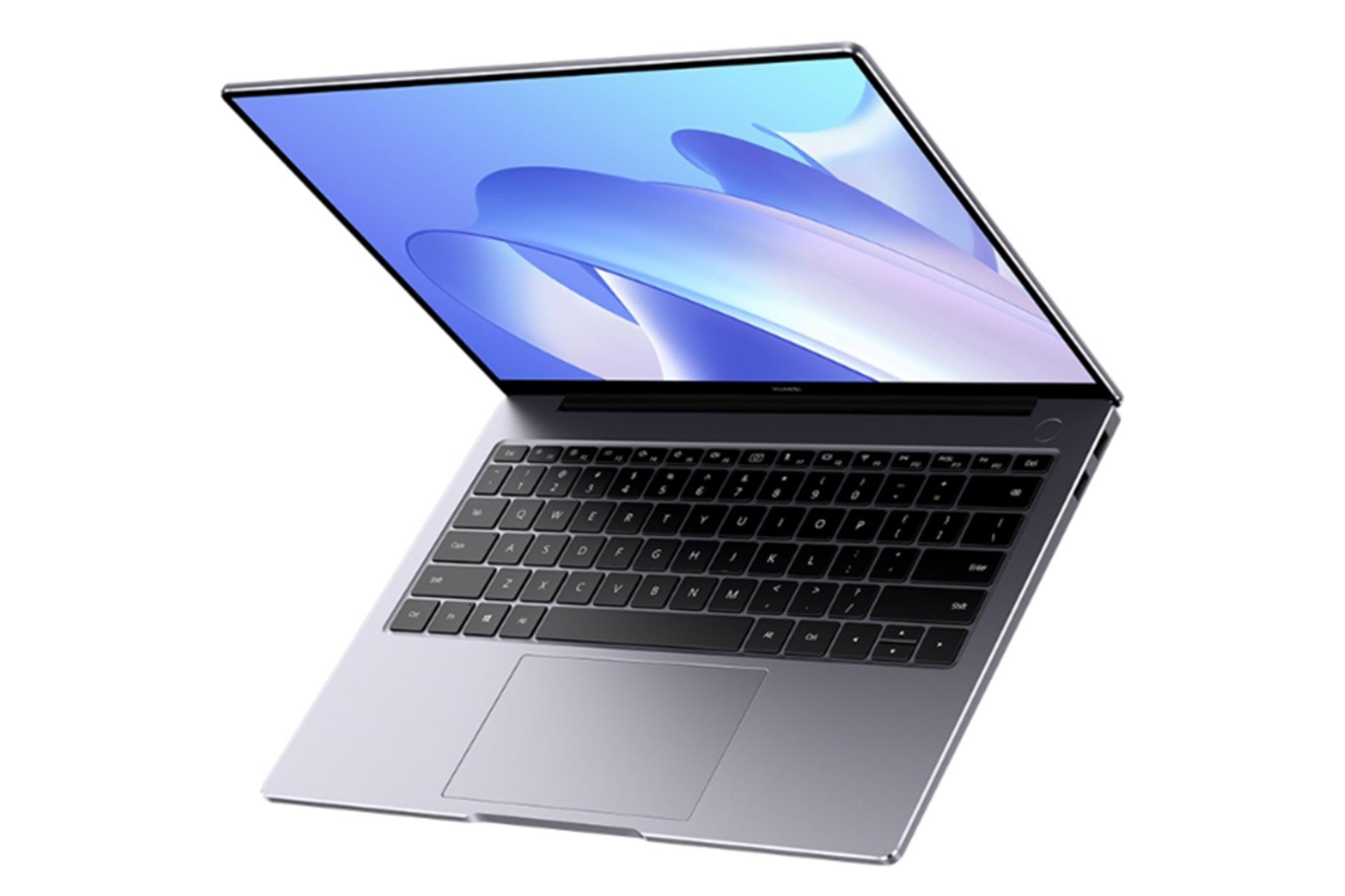 نمای نیمرخ لپ تاپ هواوی میت بوک 14 نسخه 2021