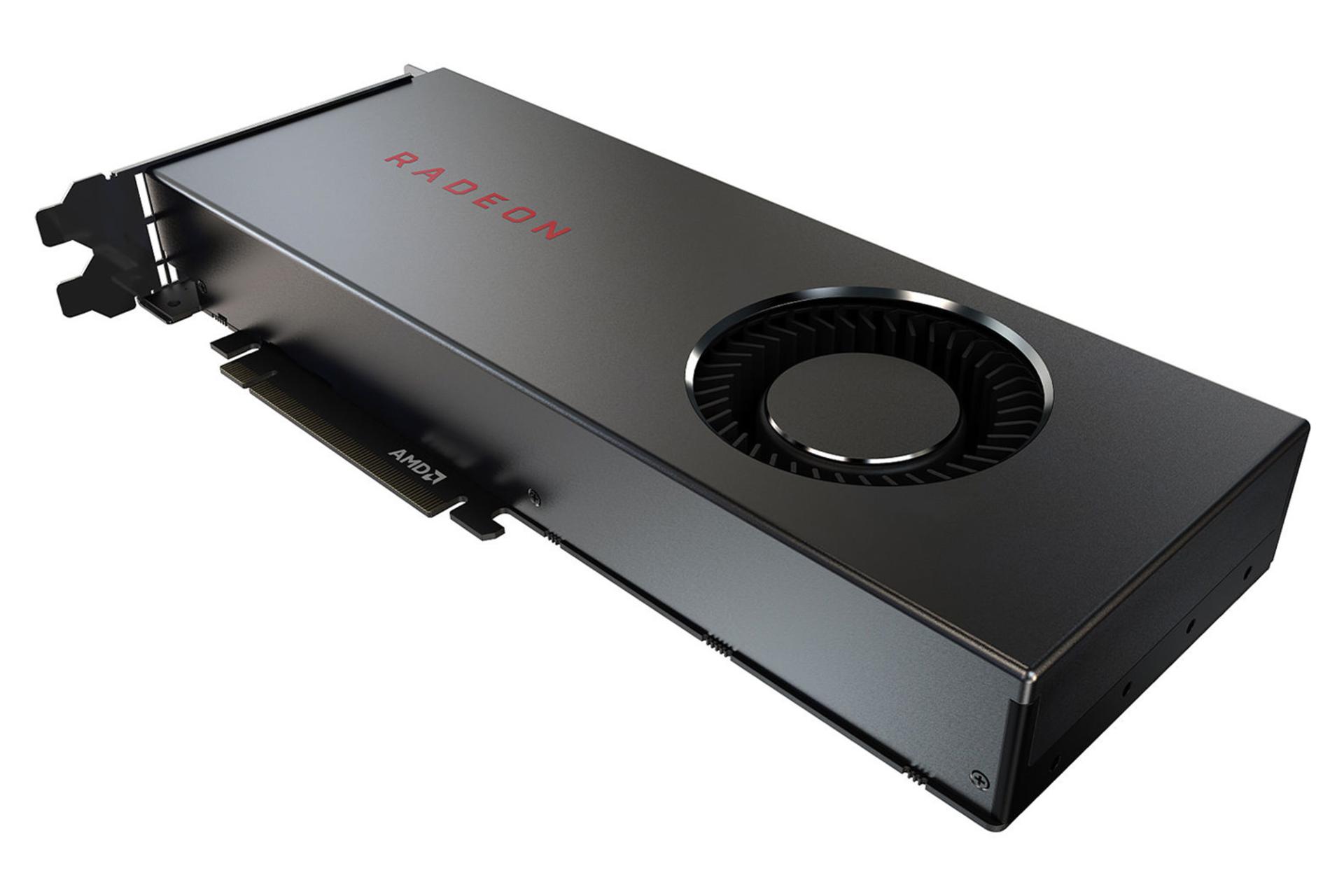 کارت گرافیک AMD Radeon RX 5700 نمای بغل -  فن خروجی هوا / AMD رادئون RX 5700