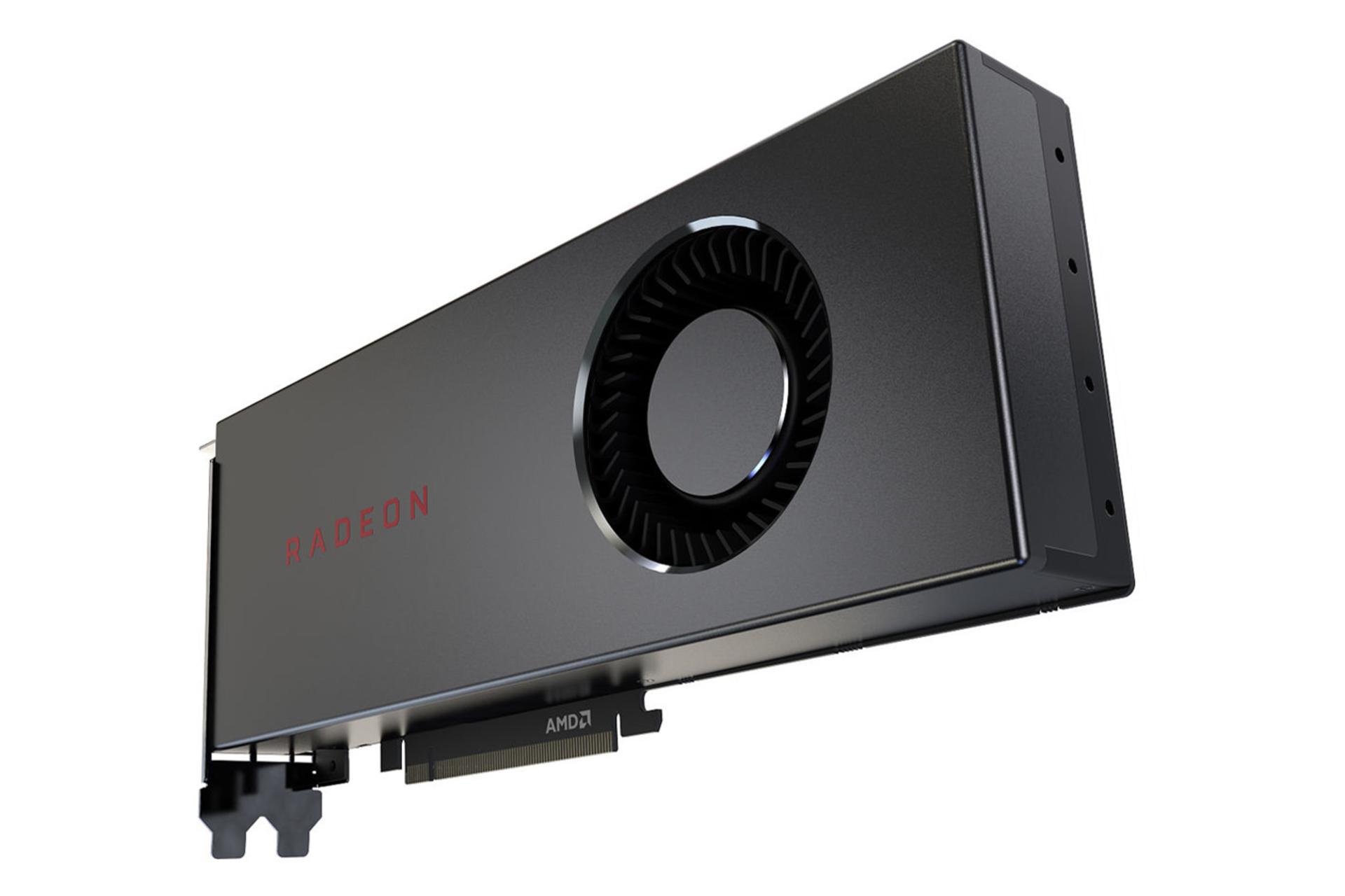 کارت گرافیک AMD Radeon RX 5700 نمای پشت -  فن خروجی هوا / AMD رادئون RX 5700