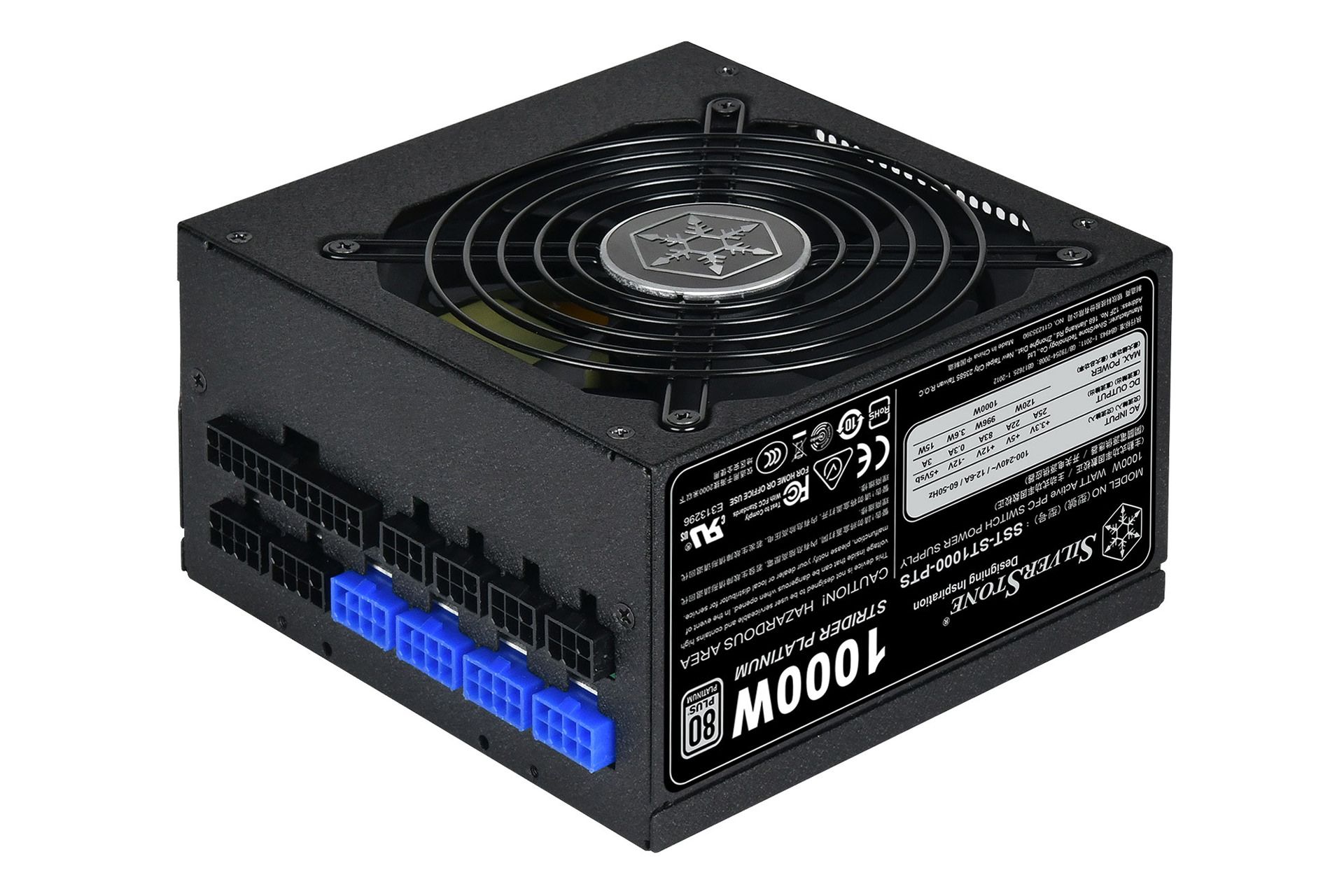 پاور کامپیوتر سیلور استون ST1000-PTS با توان 1000 وات