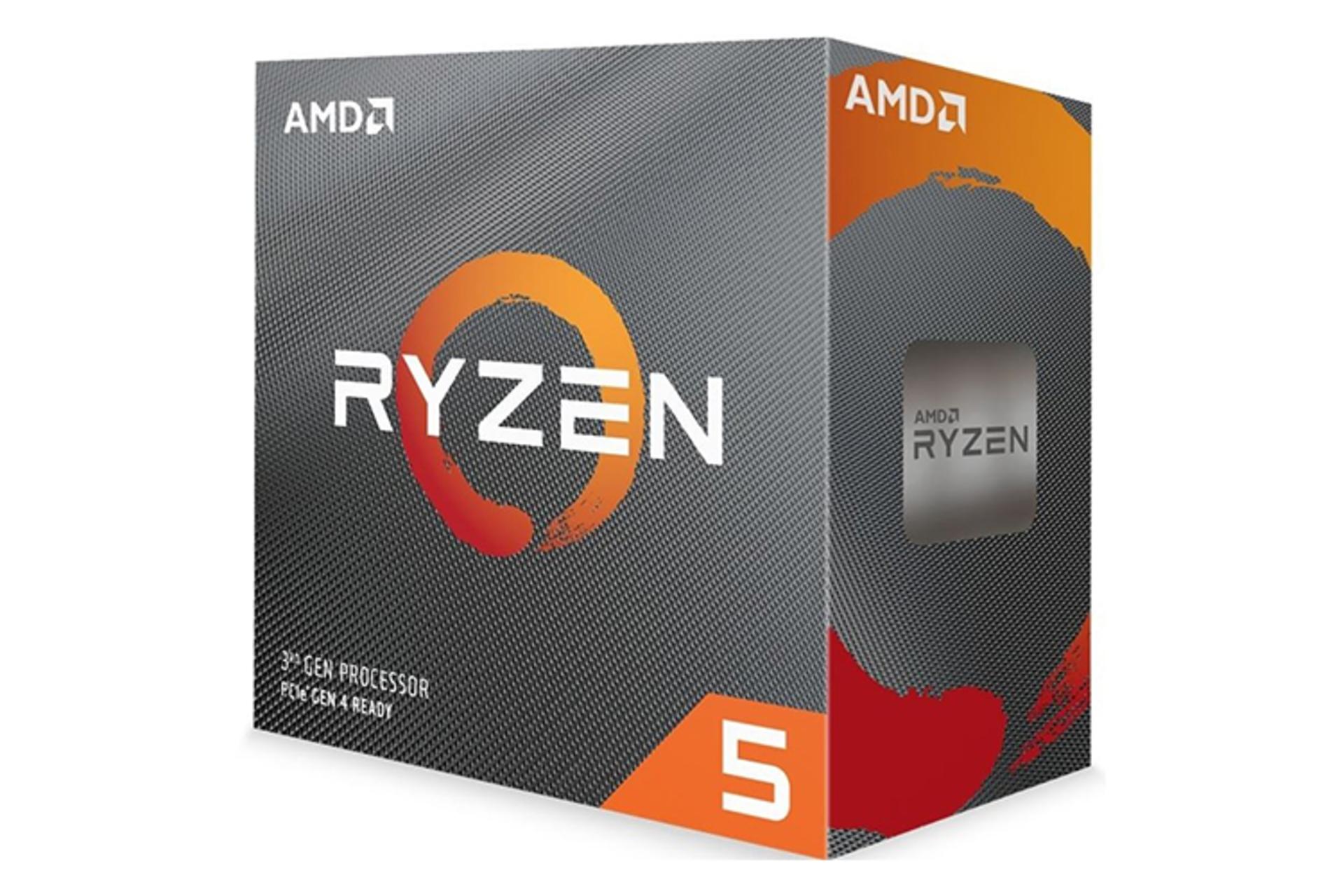 مرجع متخصصين ايران جعبه پردازنده AMD رايزن 5 3600XT / AMD Ryzen 5 3600XT