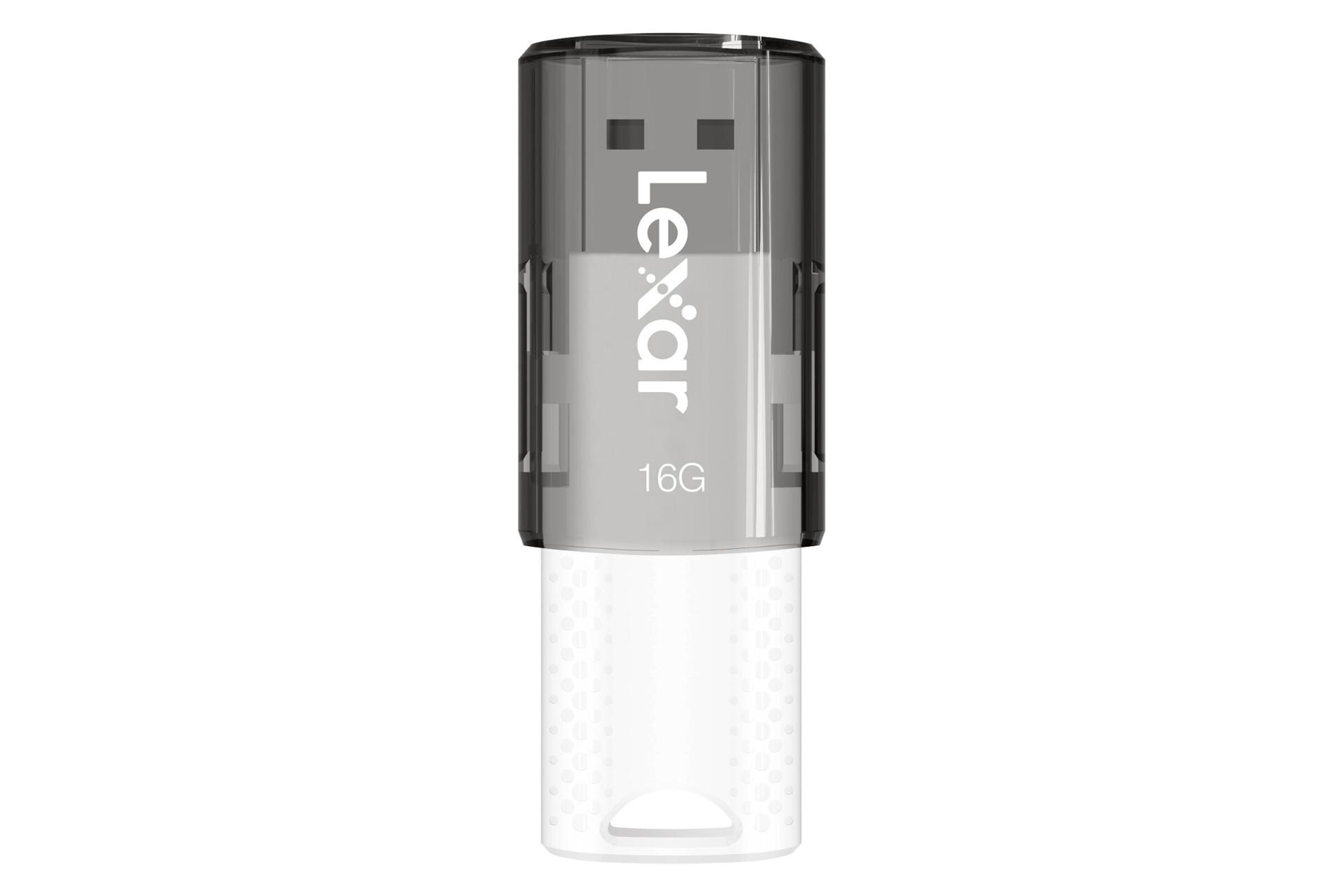 نمای فلش مموری لکسار مدل JumpDrive S60 ظرفیت 16 گیگابایت بسته