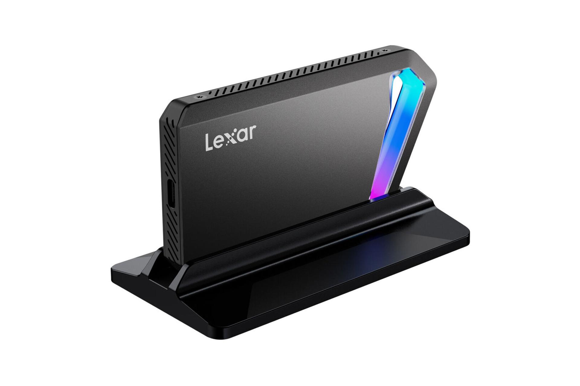 نمای جانبی SSD لکسار SL660 BLAZE Gaming